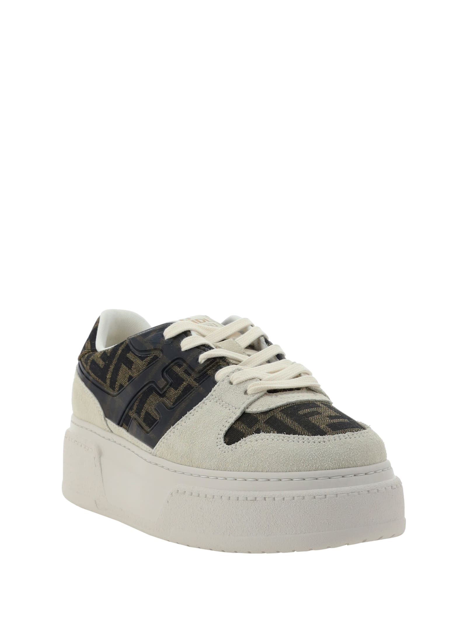 Fendi Women Sneakers In Green
