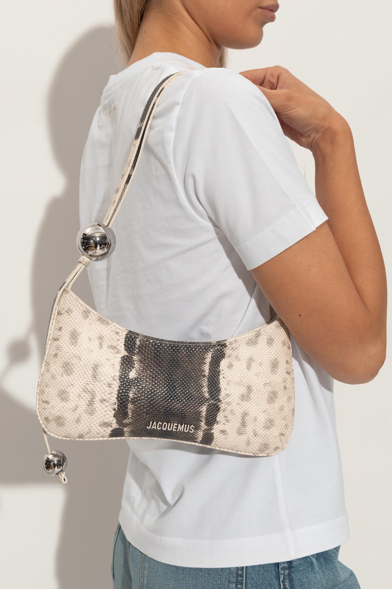 Jacquemus Shoulder Bag Le Bisou Perle In Multi