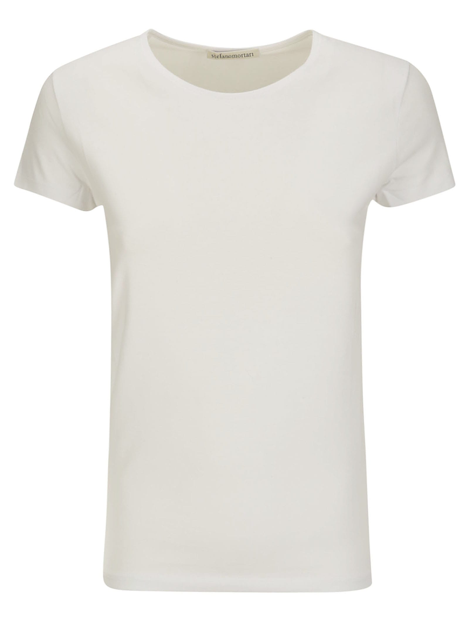 Stefano Mortari M/s Crew Neck T-shirt In White