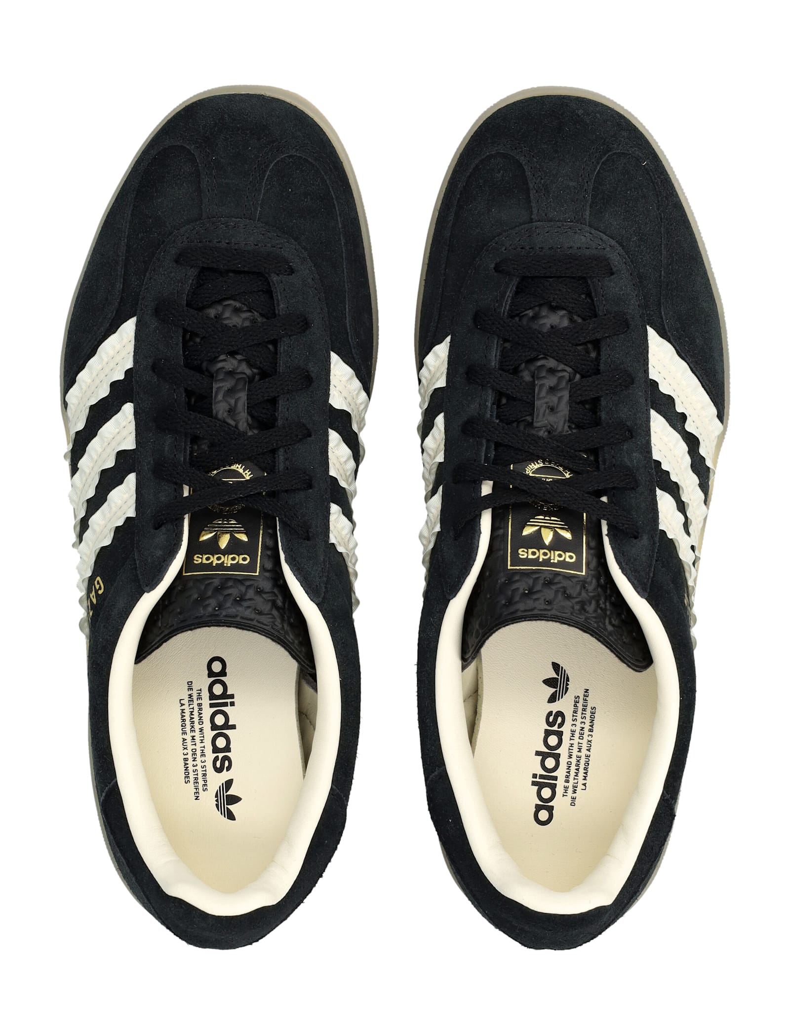 Adidas Originals Gazelle Indoor Women S Suede Sneakers In Black