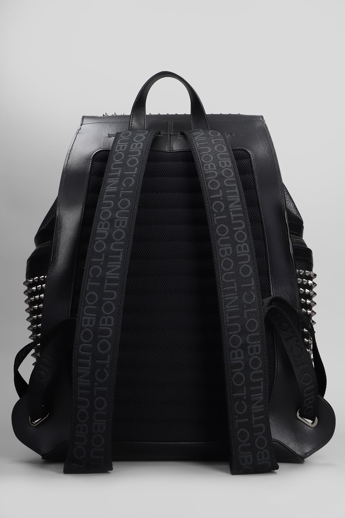 Christian Louboutin Funky Backpack In Black Leather