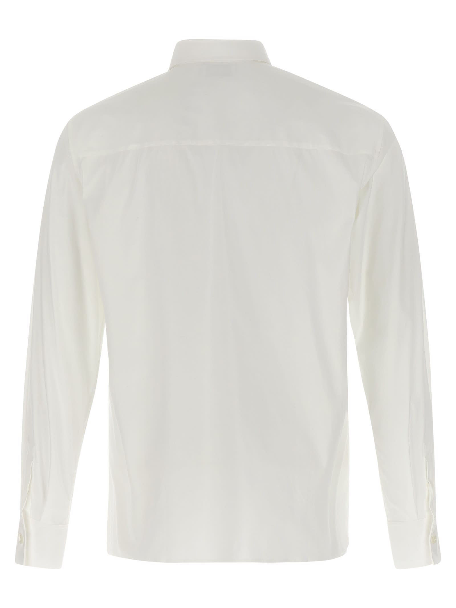 Ferragamo Poplin Shirt Shirt And Blouse In White