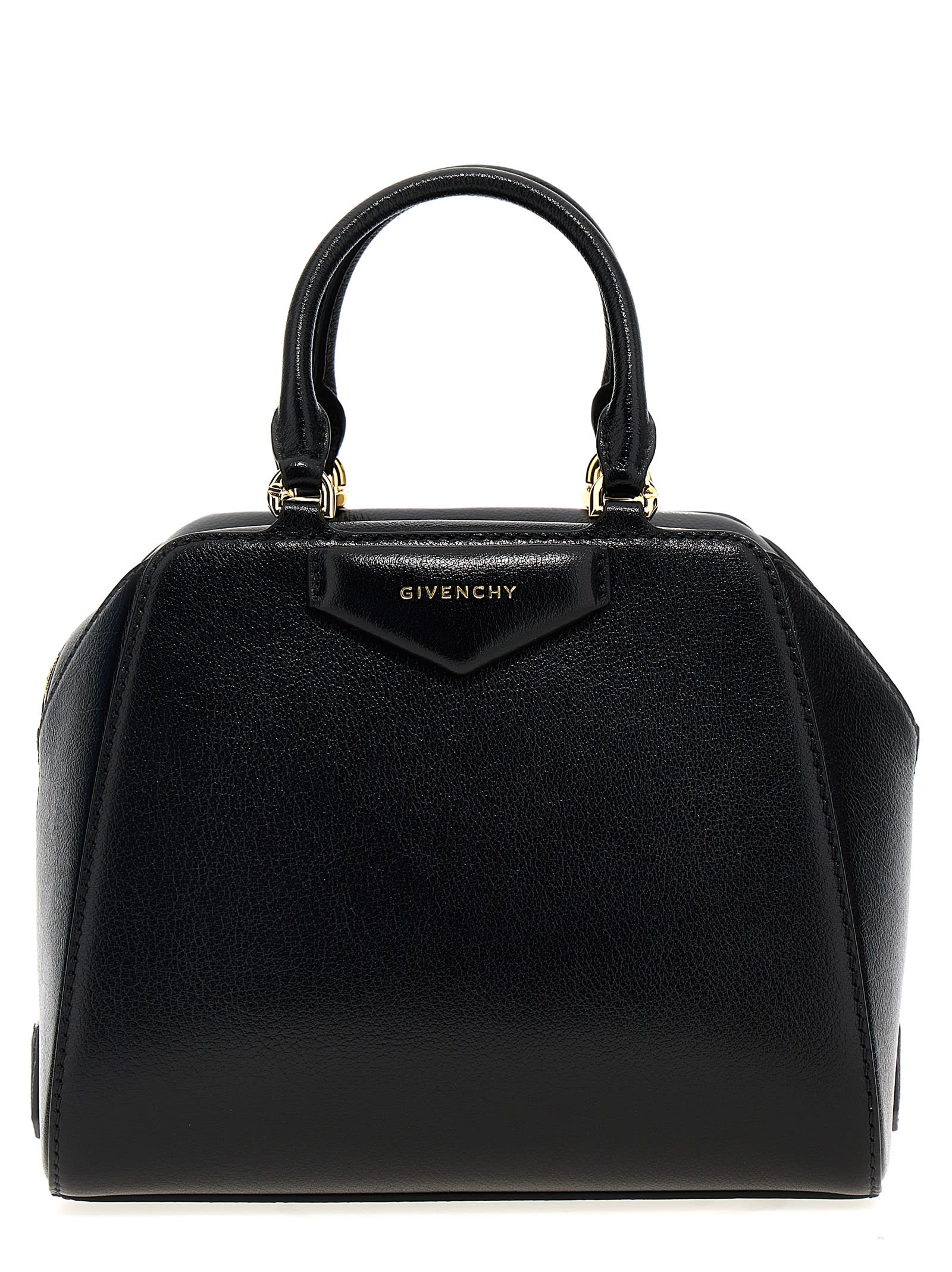 Shop Givenchy Antigona Cube Mini Bag In Black