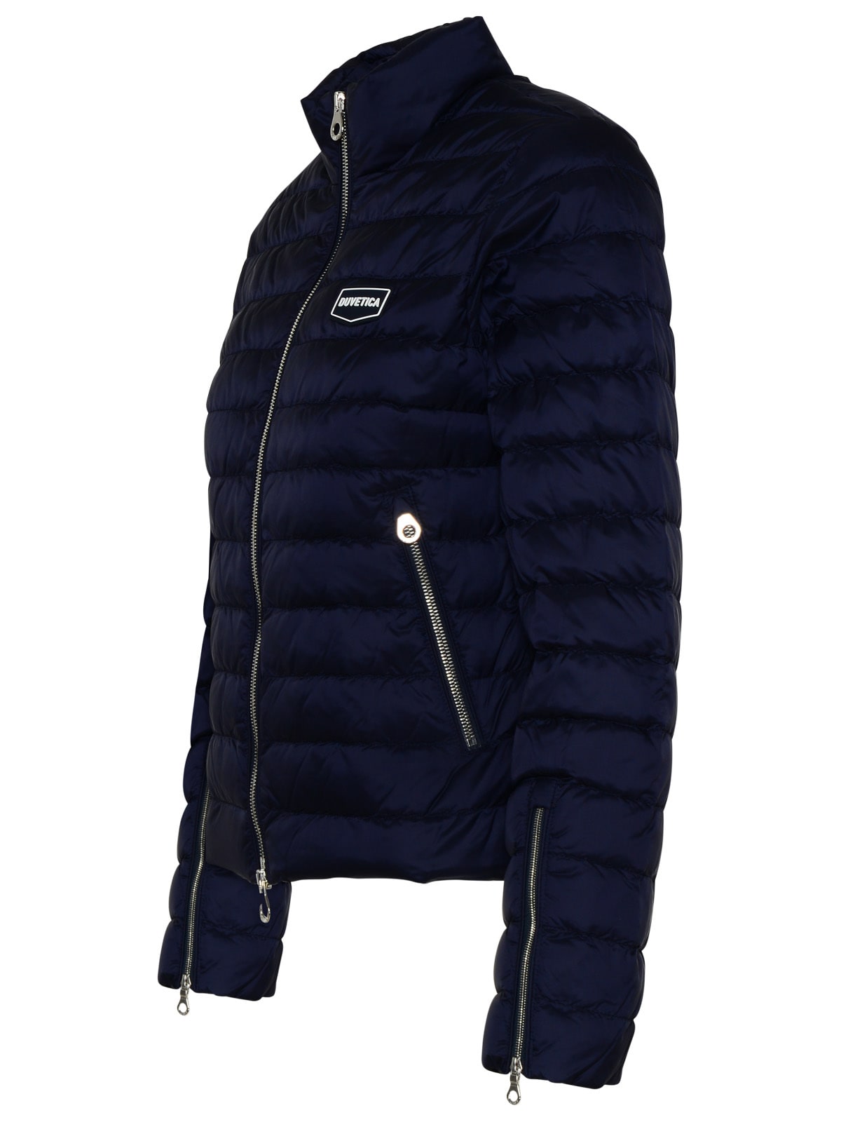 Shop Duvetica Bedonia Navy Polyamide Puffer Jacket In Nys