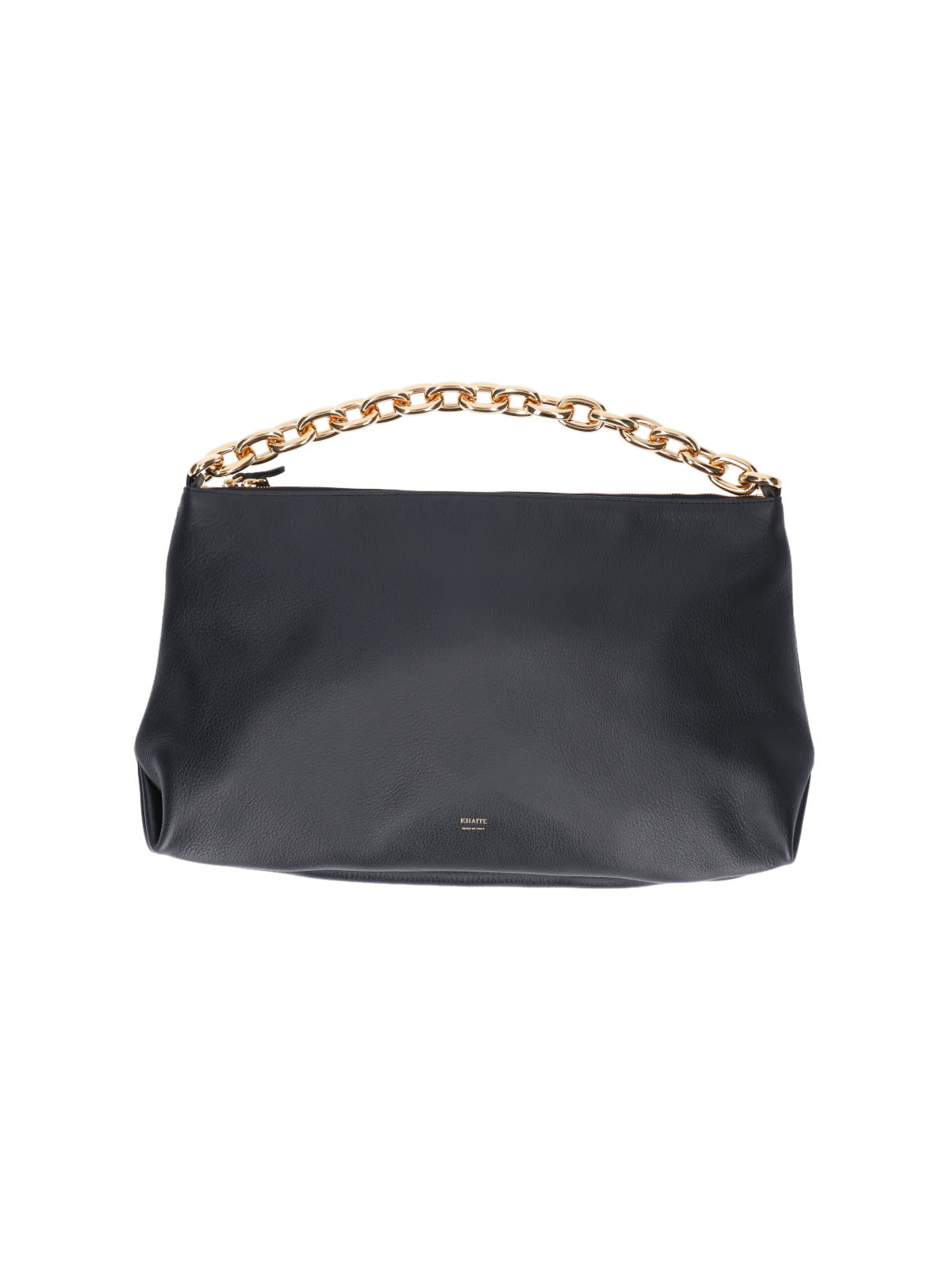 Shop Khaite Clara Shoulder Bag In Black