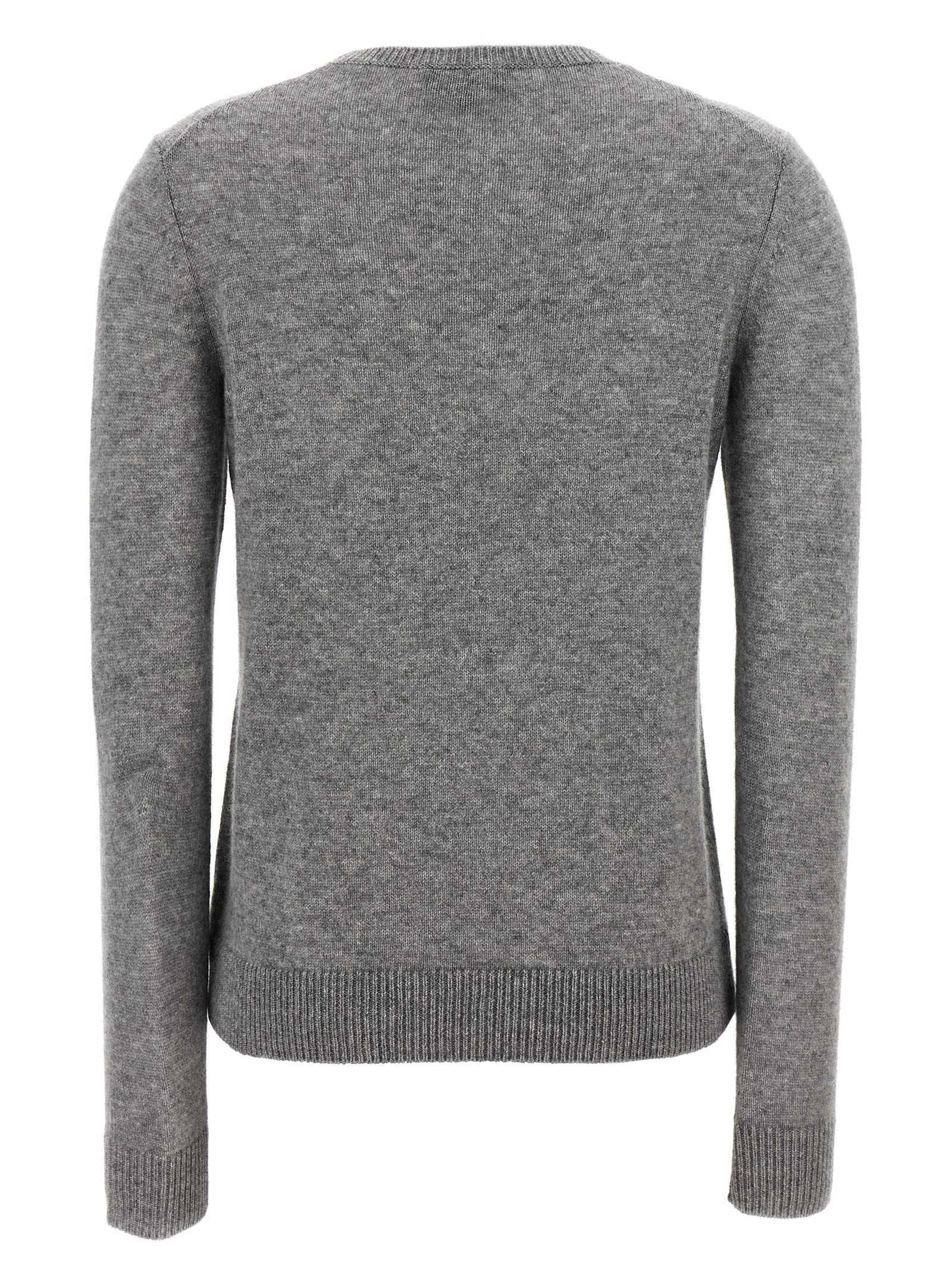 Shop Theory Cashmere Sweater In Gray