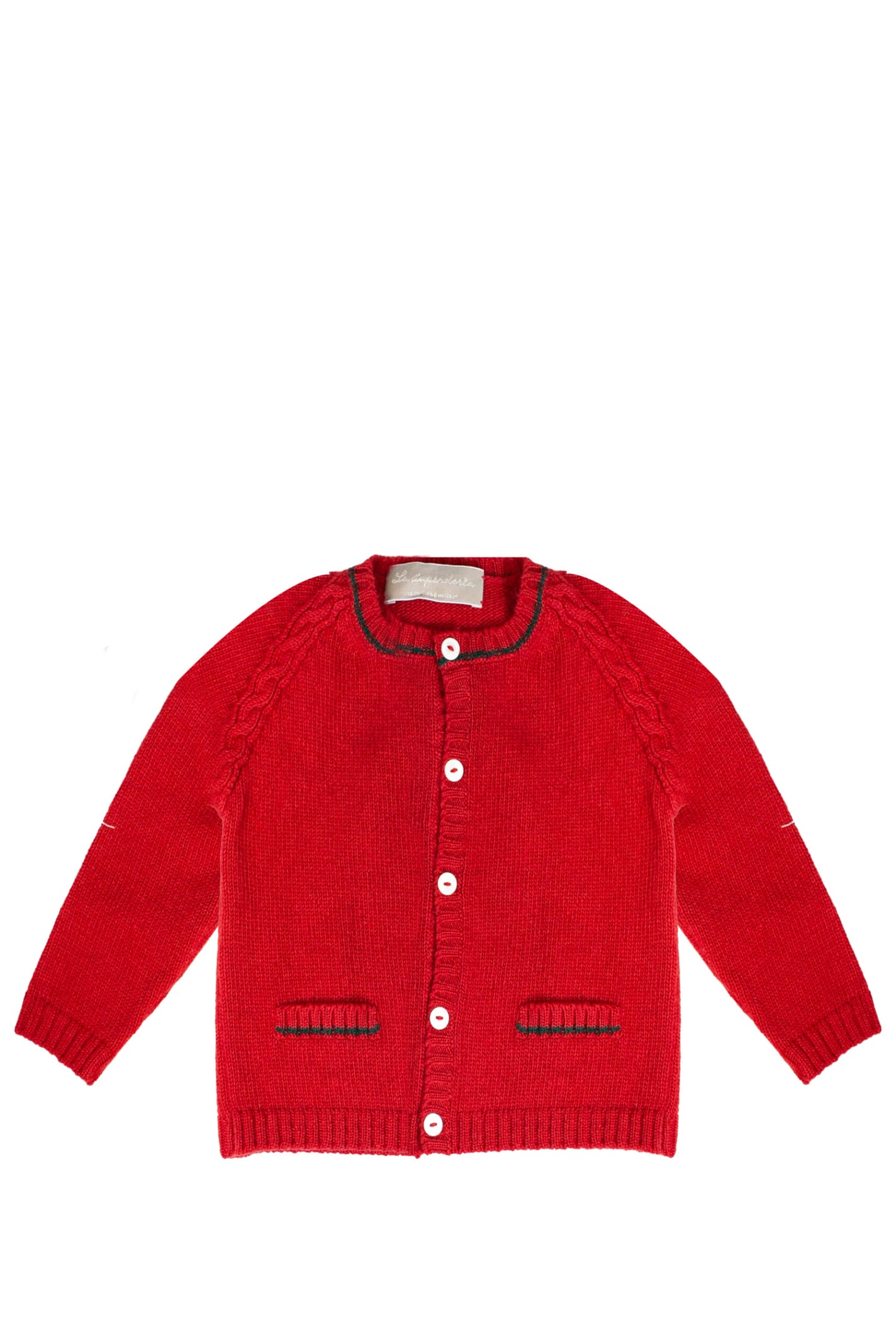 La Stupenderia Babies' Wool Sweater In Red