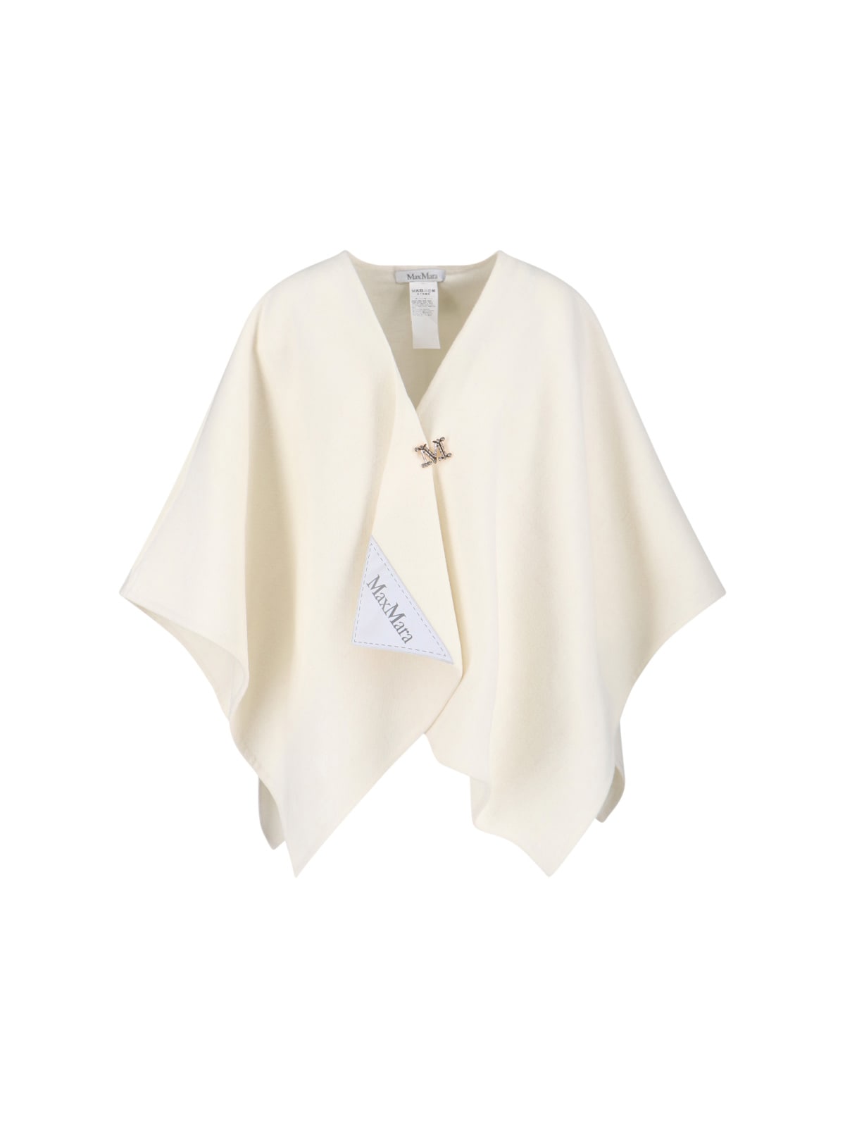 Max Mara Cape Serra In Neutral
