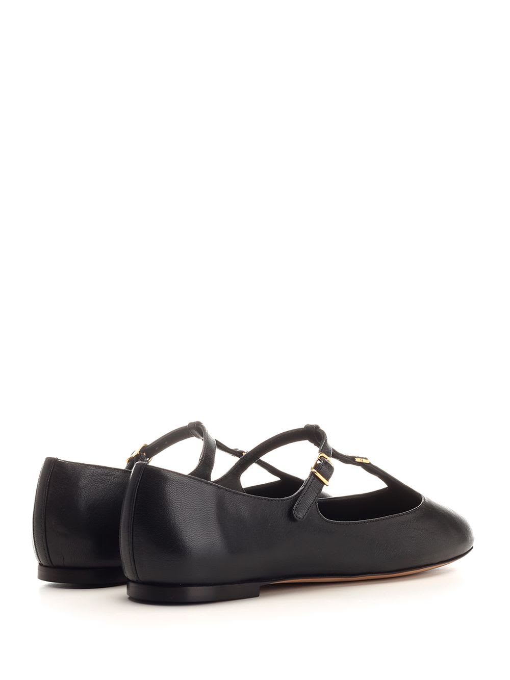 Shop Chloé Marcie Ballerinas Shoes In Black