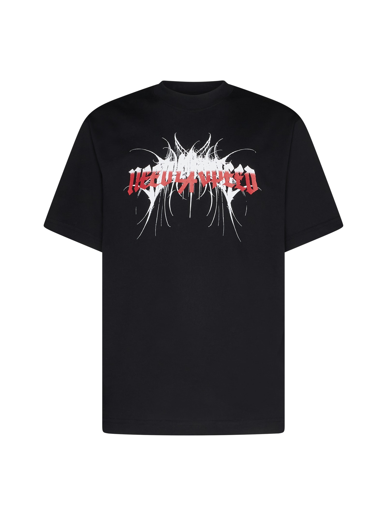 Shop 44 Label Group T-shirt In Black+speed Demon Print