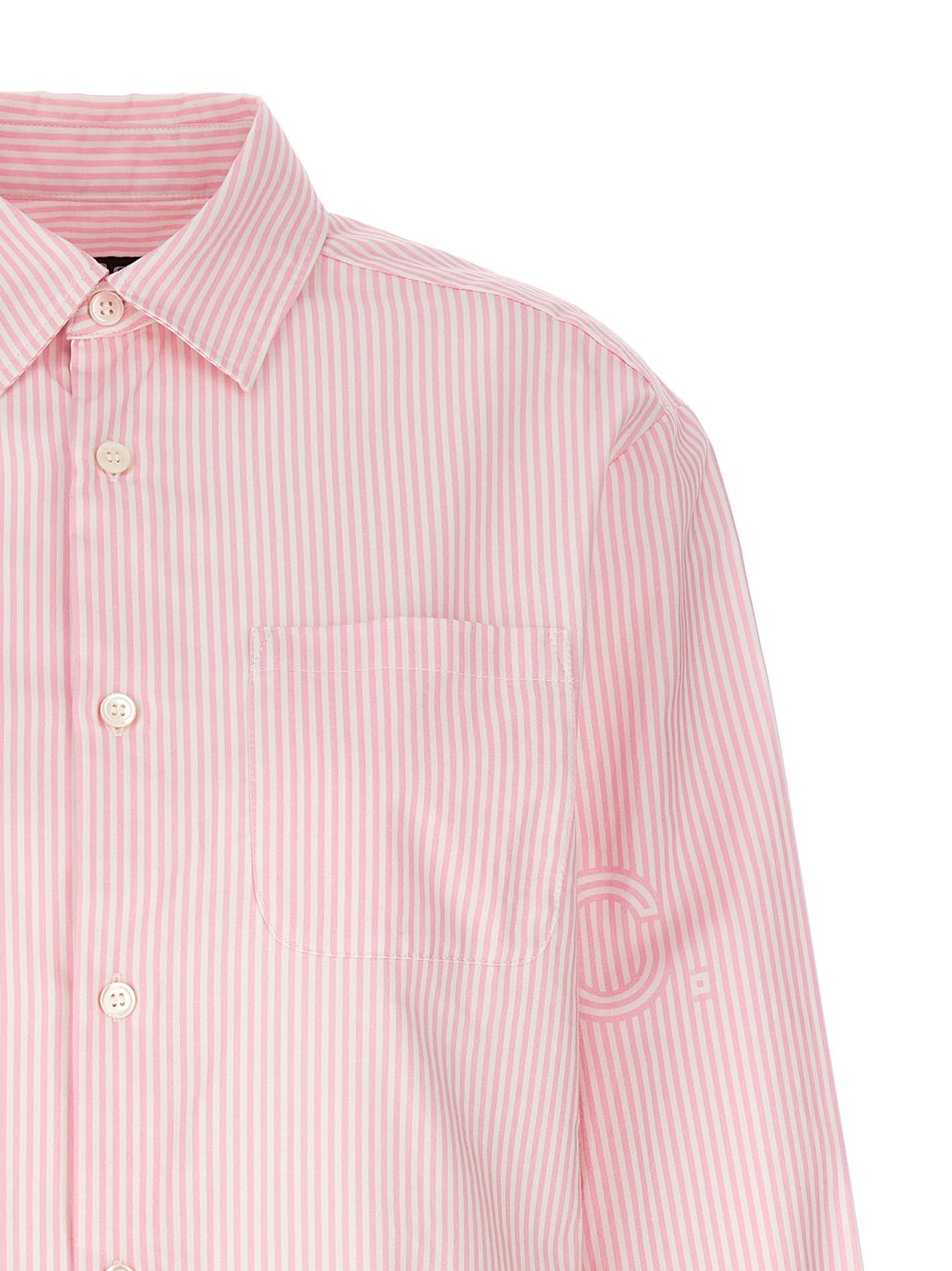 Shop Apc Sela Shirt In Faa Pink