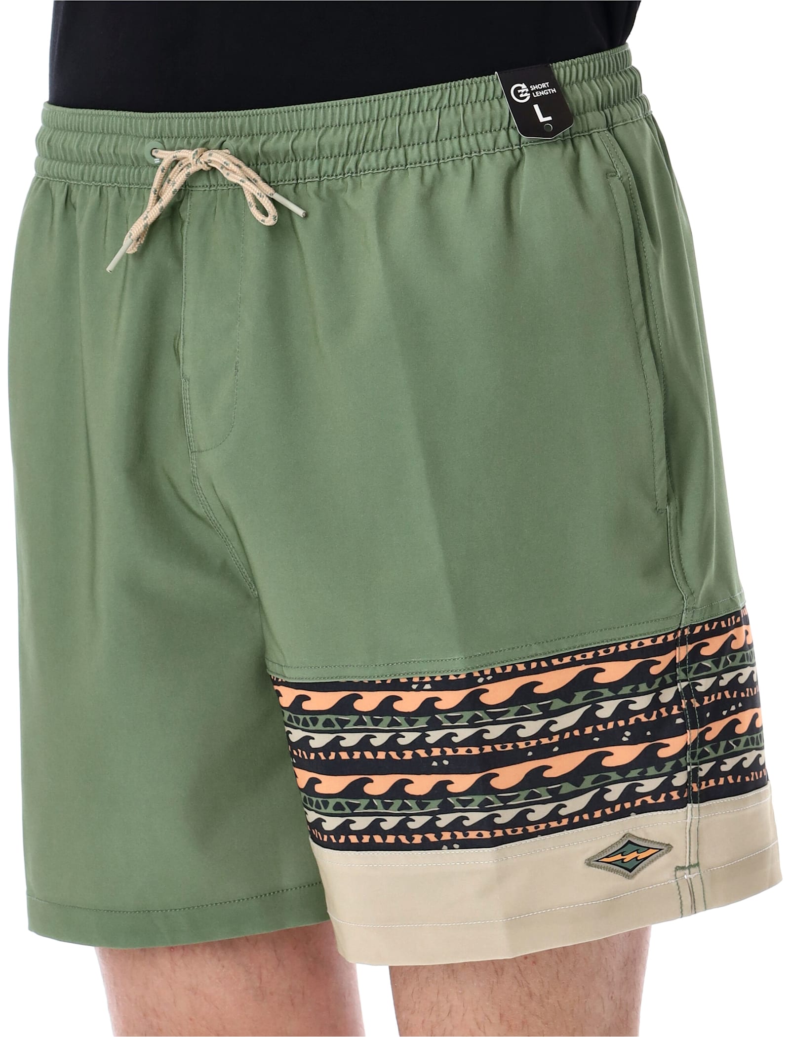 Billabong Burleigh Layback Boardshorts In Green