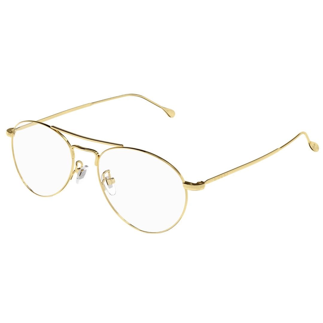 Shop Gucci Gg1187o-001 Gold-gold-transparent