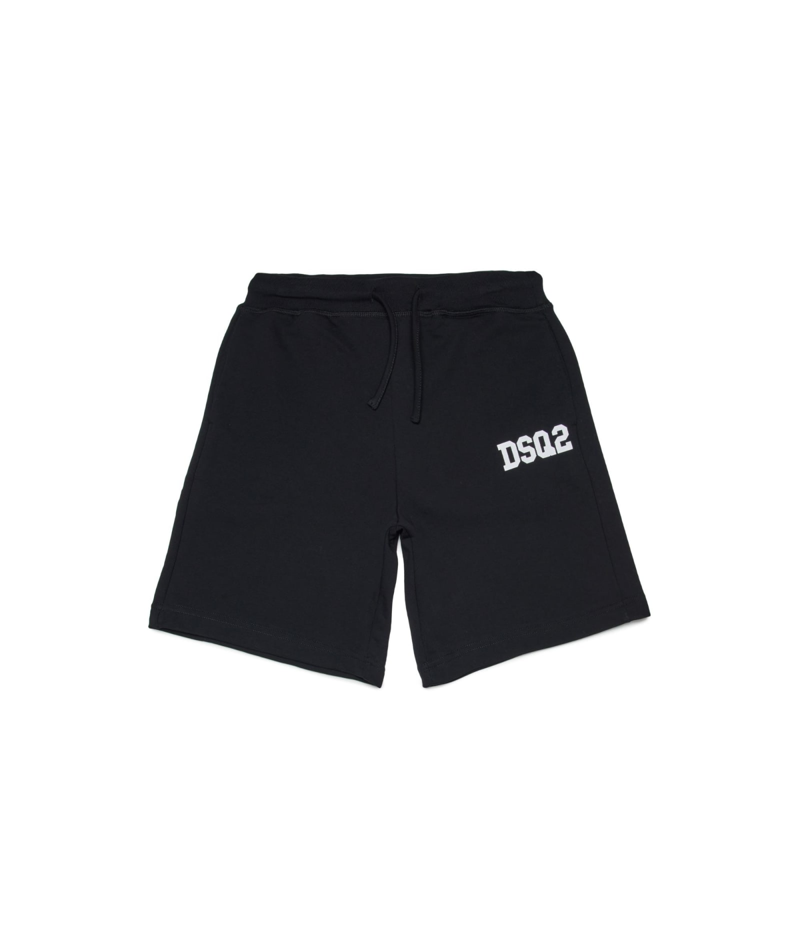 DSQUARED2 SPORTS SHORTS WITH PRINT