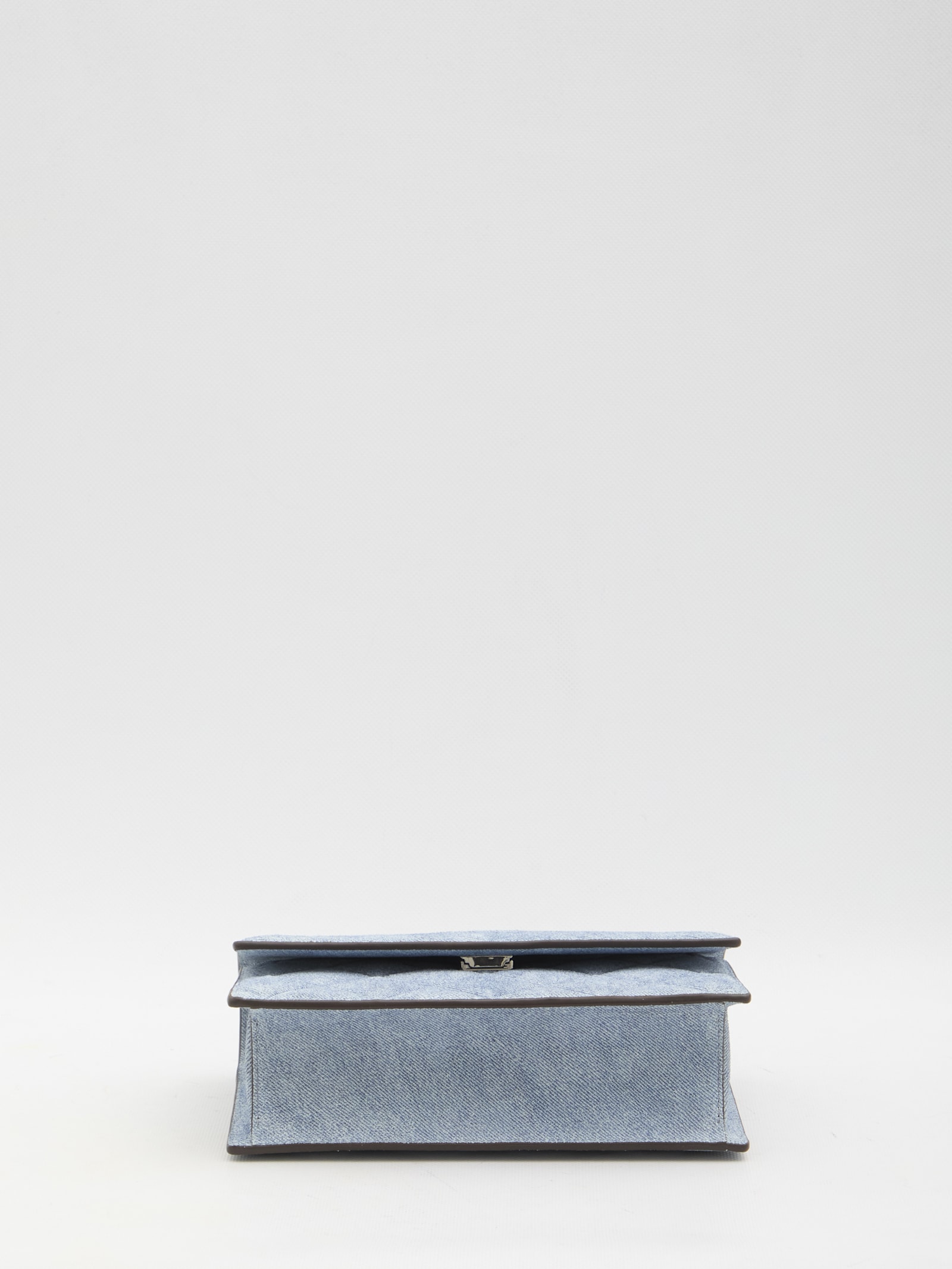 Tory Burch Small Fleming Bag In Blue