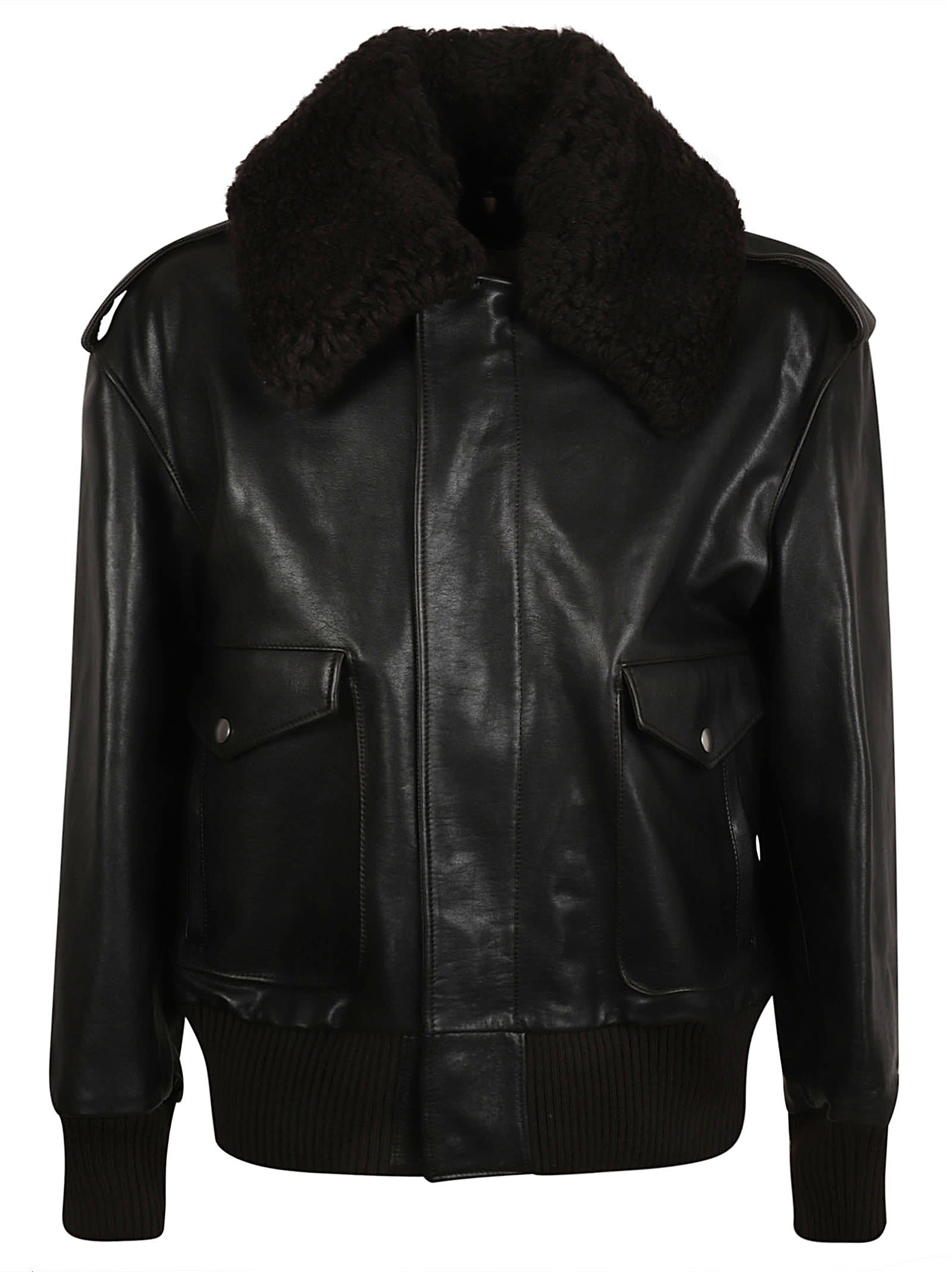 Concealed Leather Jacket
