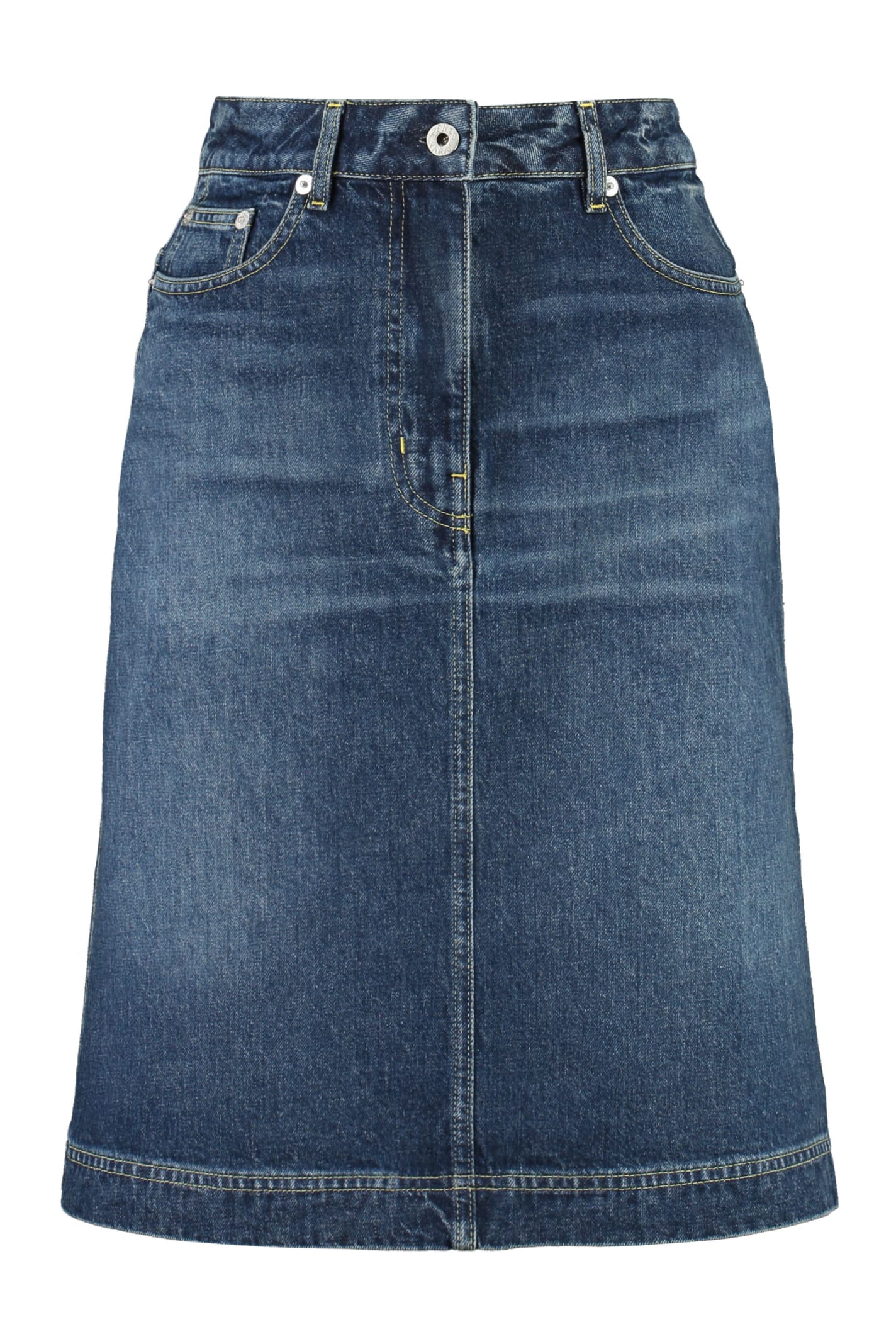 Shop Kenzo Denim Skirt