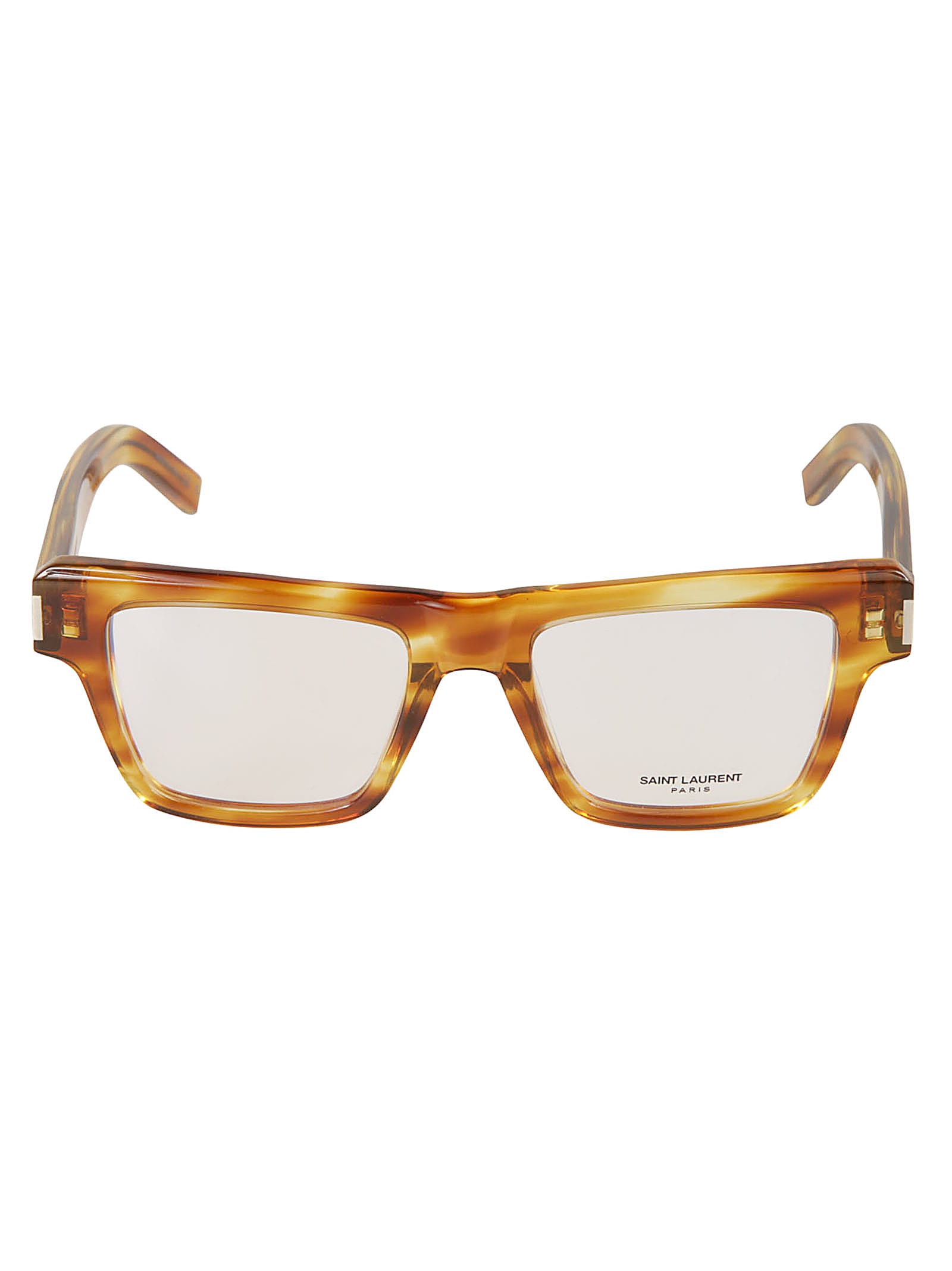 Shop Saint Laurent Sl 469 Opt Frame In 003 Havana Havana Transpa