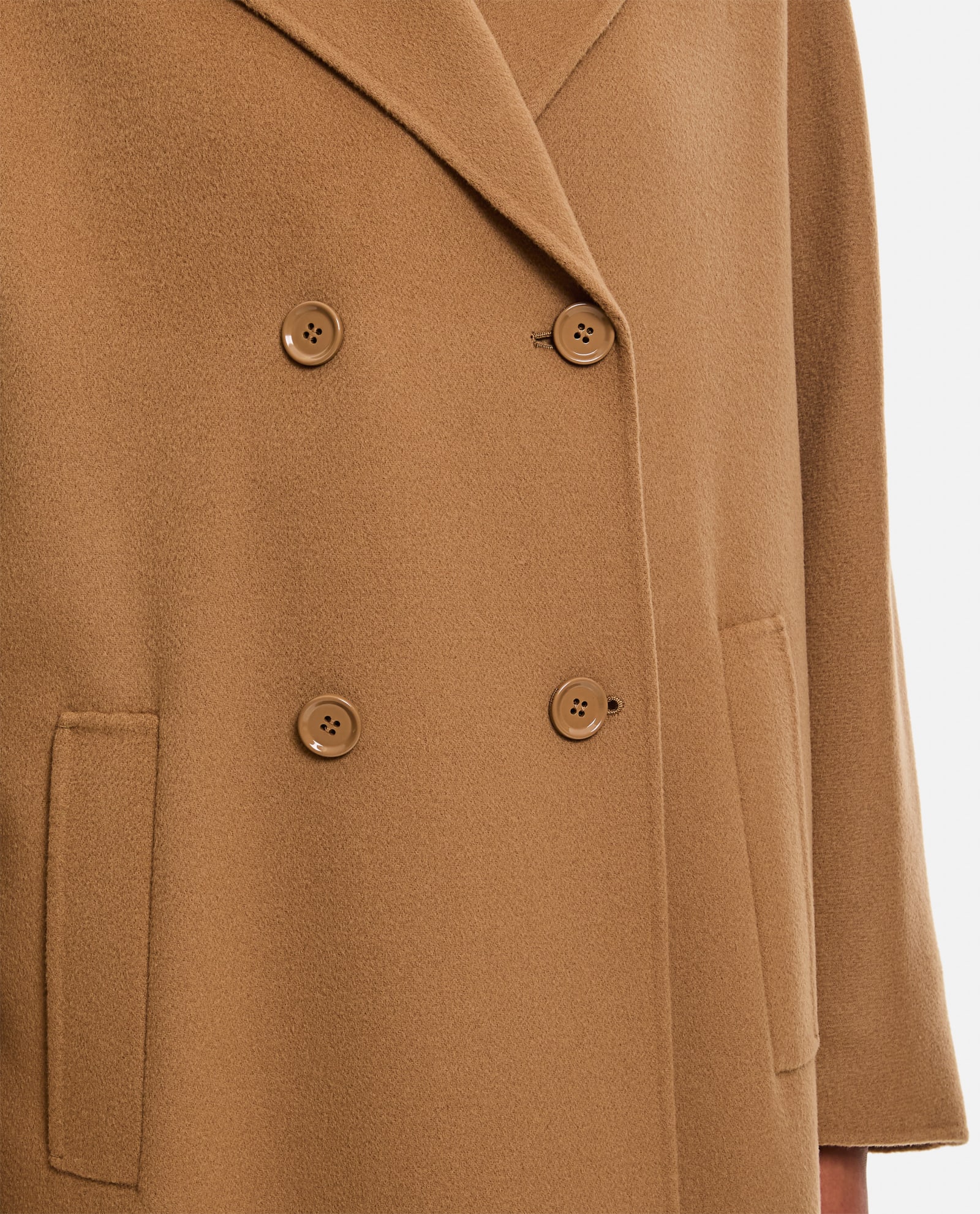 Shop 's Max Mara Capi Double Breasted Oversize Coat In Camel