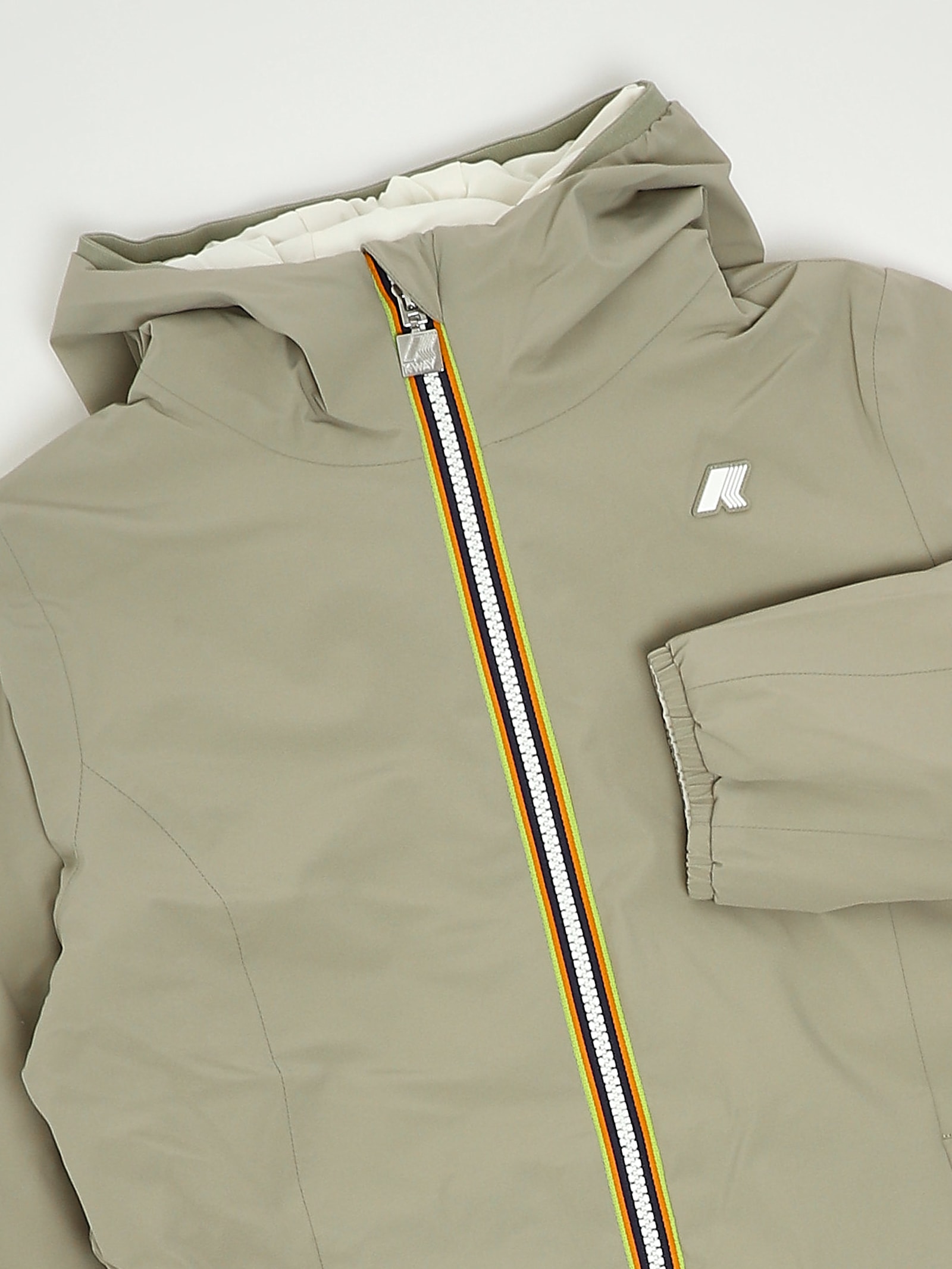 K-way Denise St Warm Double Jacket Jacket In Green