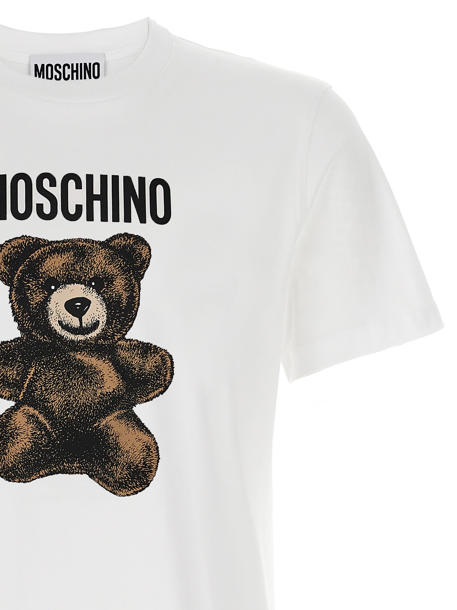 Moschino Teddy T-shirt White In White