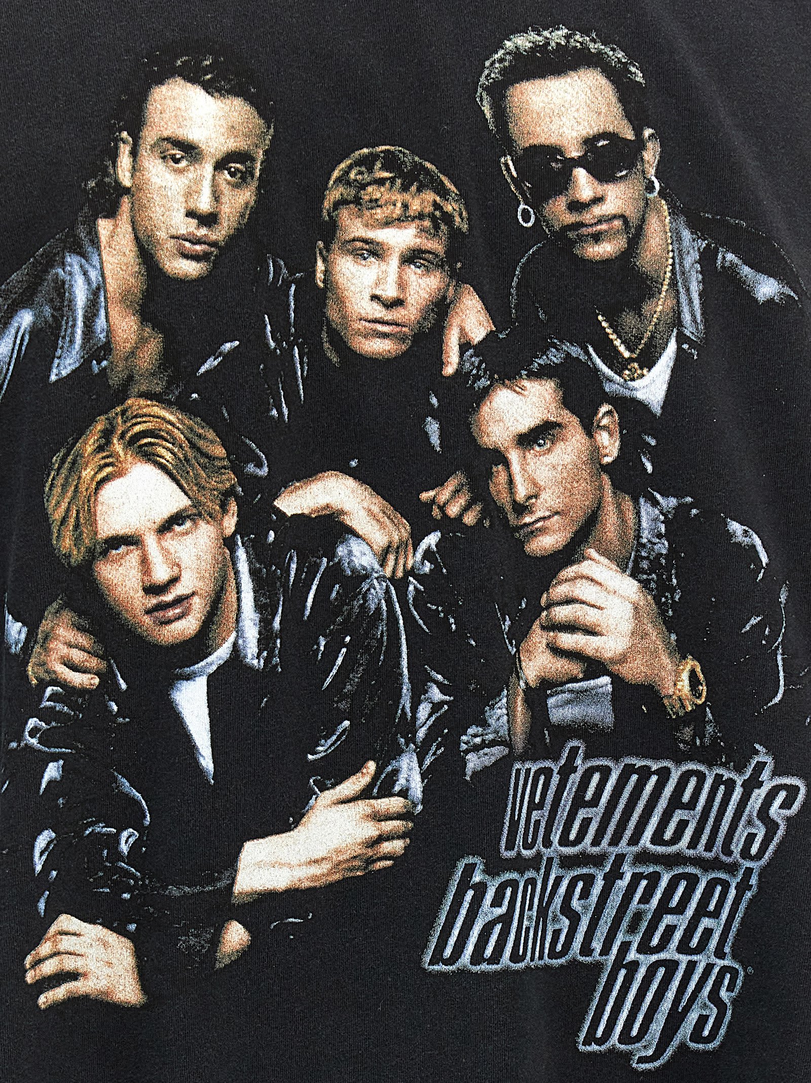 VETEMENTS BACKSTREET BOYS T-SHIRT