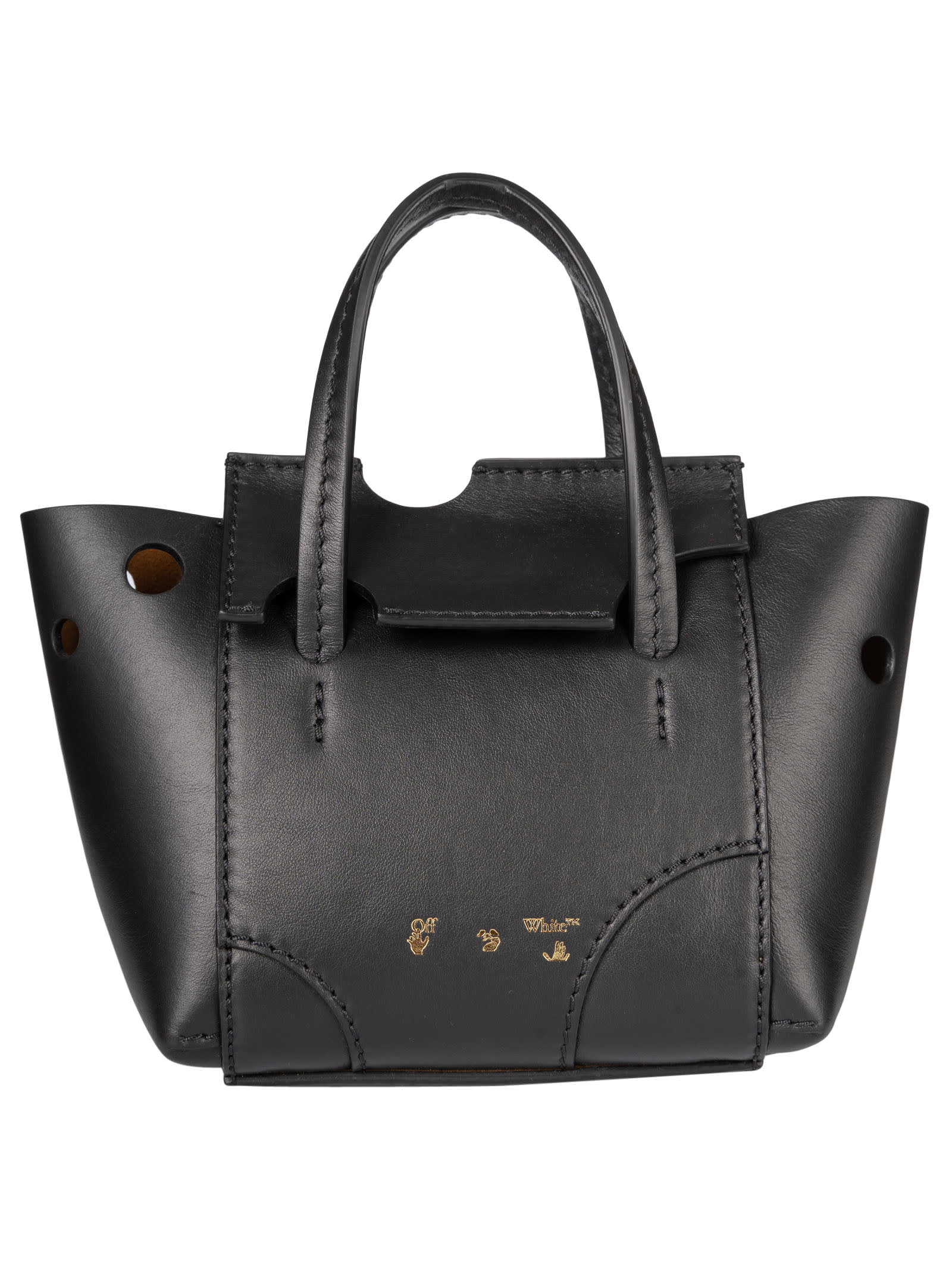 Click to view more detailed imagery on our partner's website Off-white Burrow Tote In Black