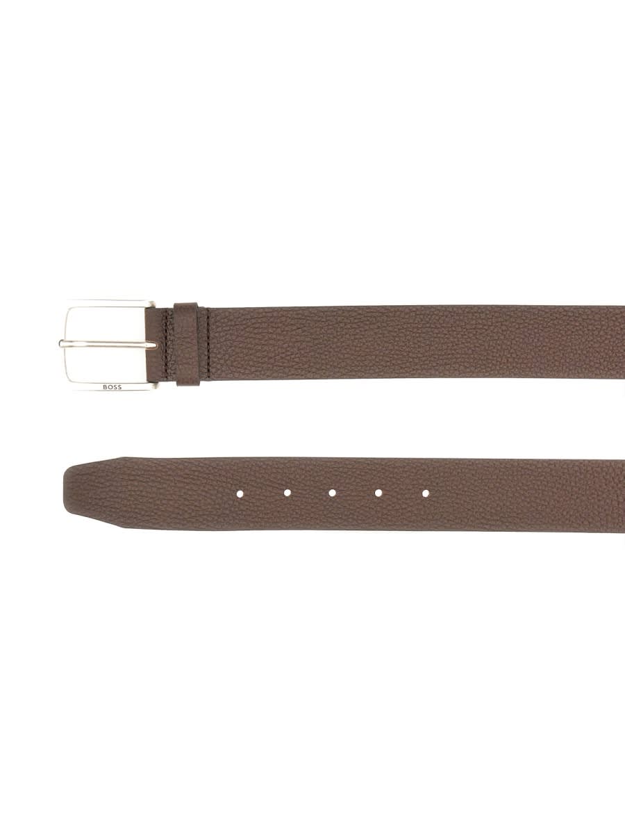 Shop Hugo Boss Jor-gr_sz40 Belt In Brown