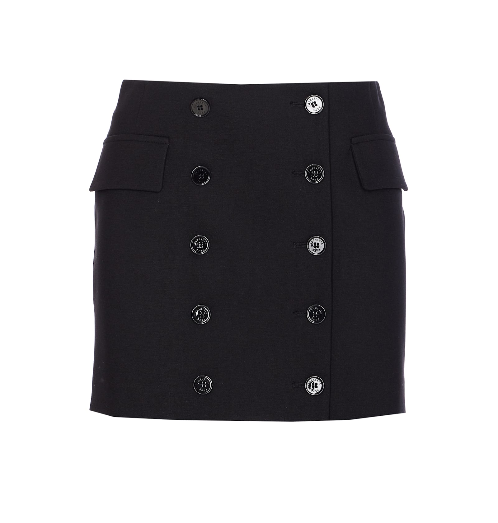 Wrap Mini Skirt