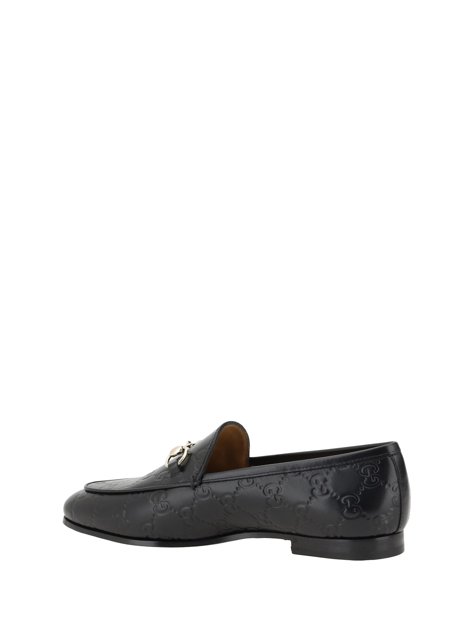 GUCCI LOGOED LOAFERS