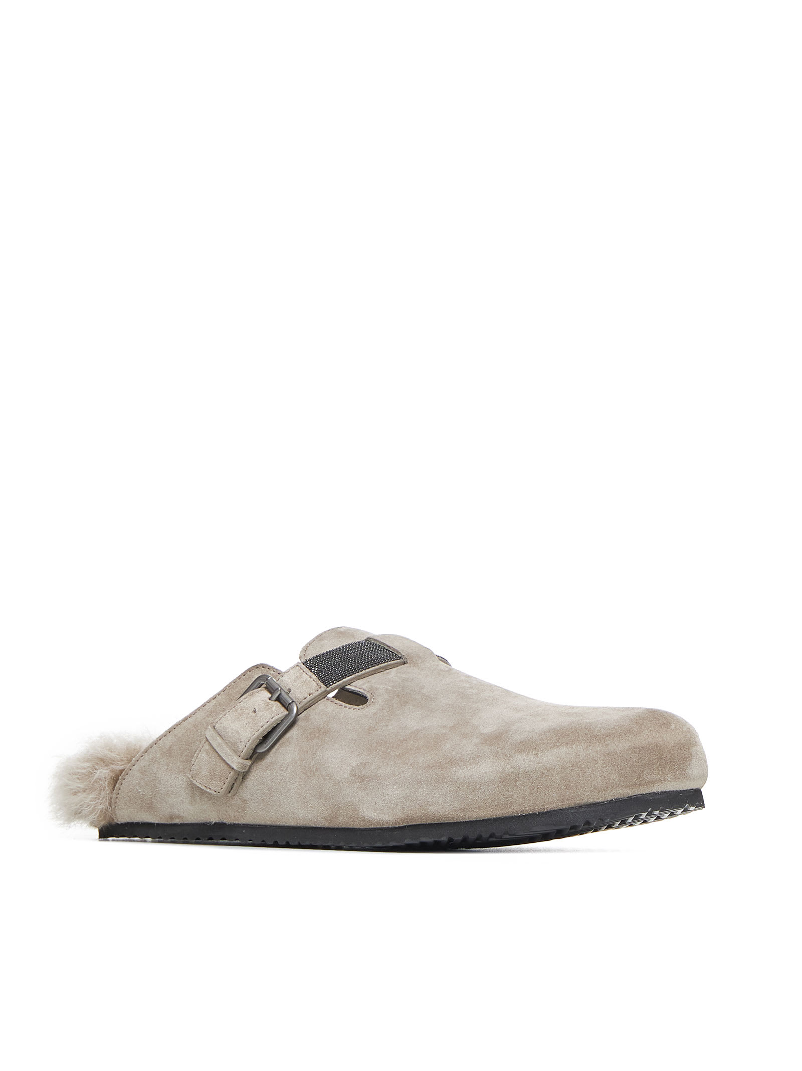 Shop Brunello Cucinelli Sandals In White