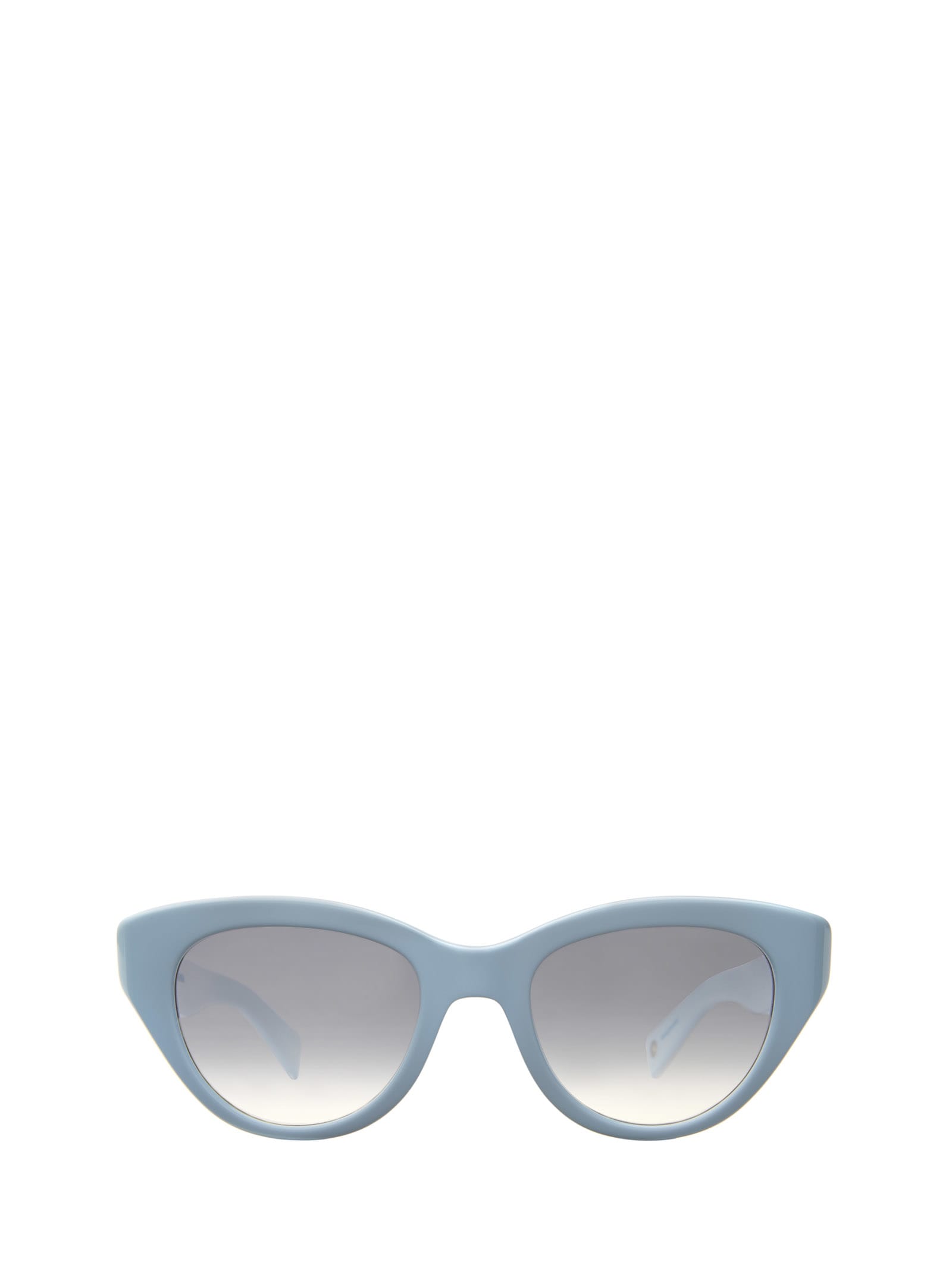 GARRETT LEIGHT DOTTIE SUN POWDER BLUE SUNGLASSES