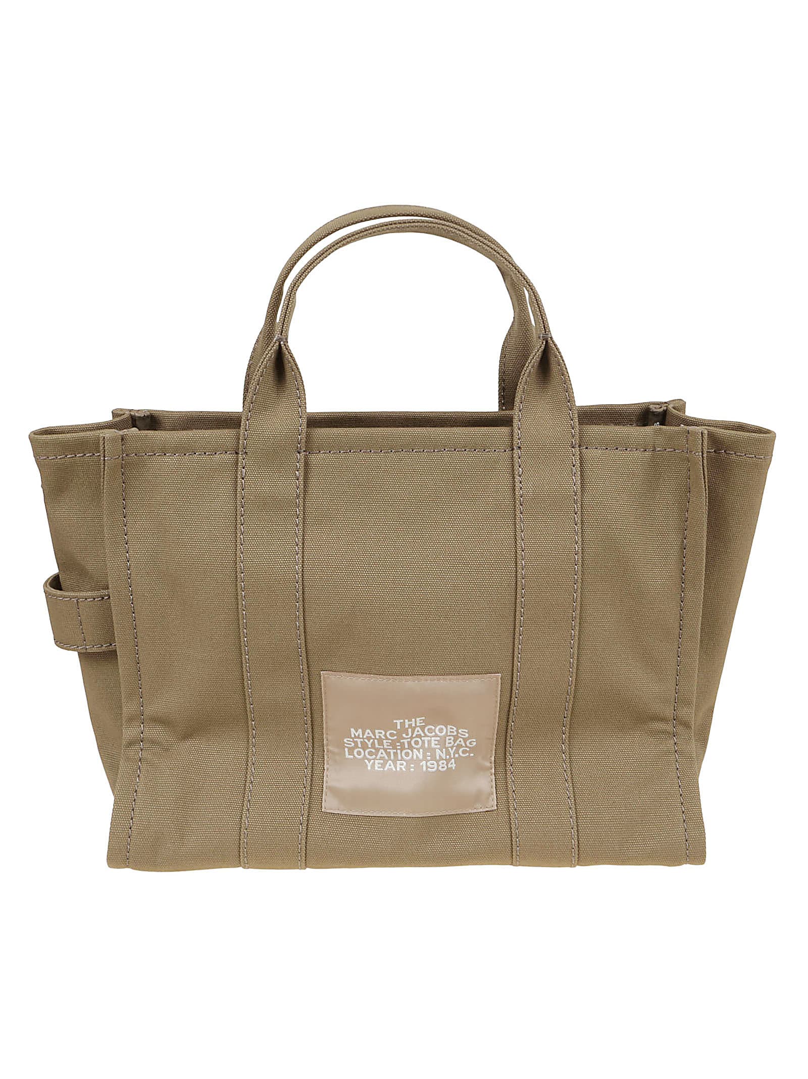 Shop Marc Jacobs The Medium Tote In Slate Green