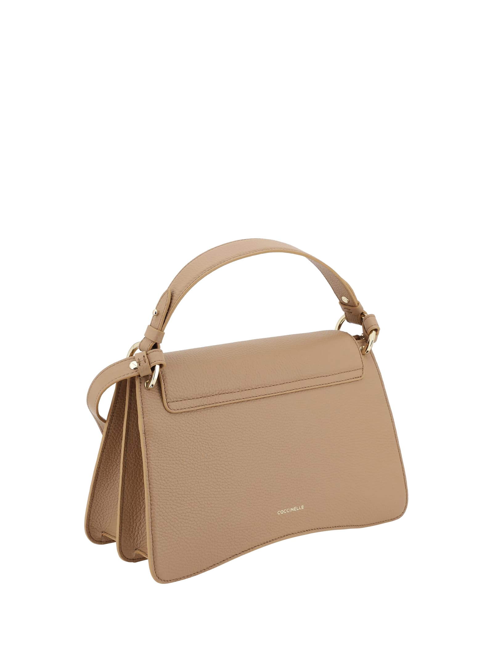 Coccinelle C-me Handbag In Sand