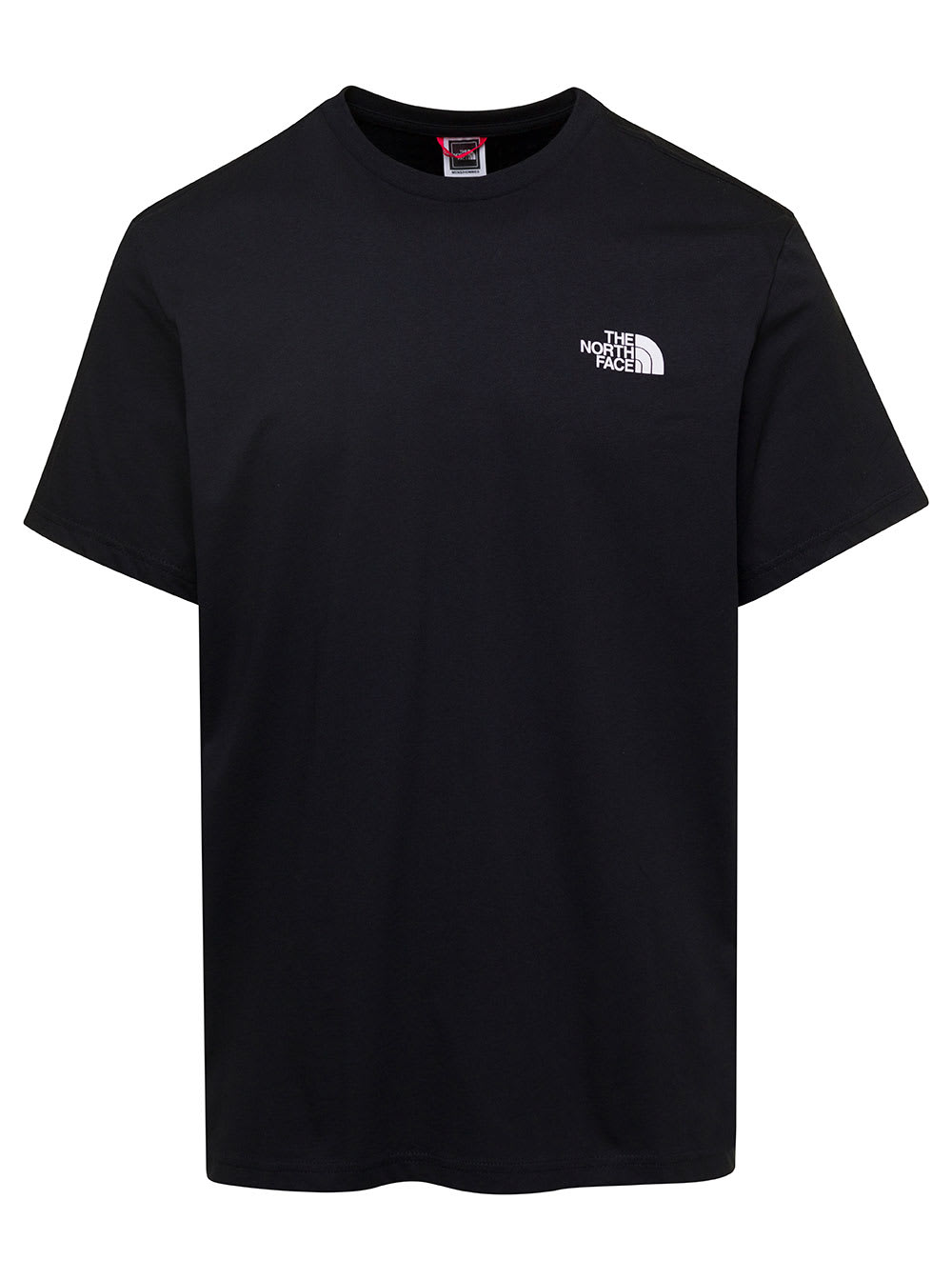 THE NORTH FACE BLACK CLASSIC T-SHIRT WITH LOGO PRINT ON THE CHEST AND AT THE REAR IN COTTON MAN