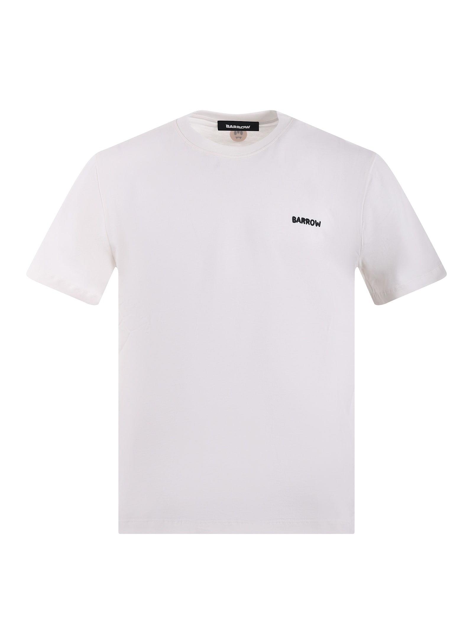 Cotton T-shirt With Teddy Print
