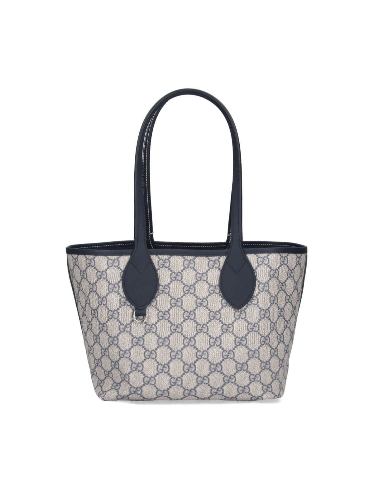 Gucci Women Denim Totissima Reversibile Shopping Bag In Neutral
