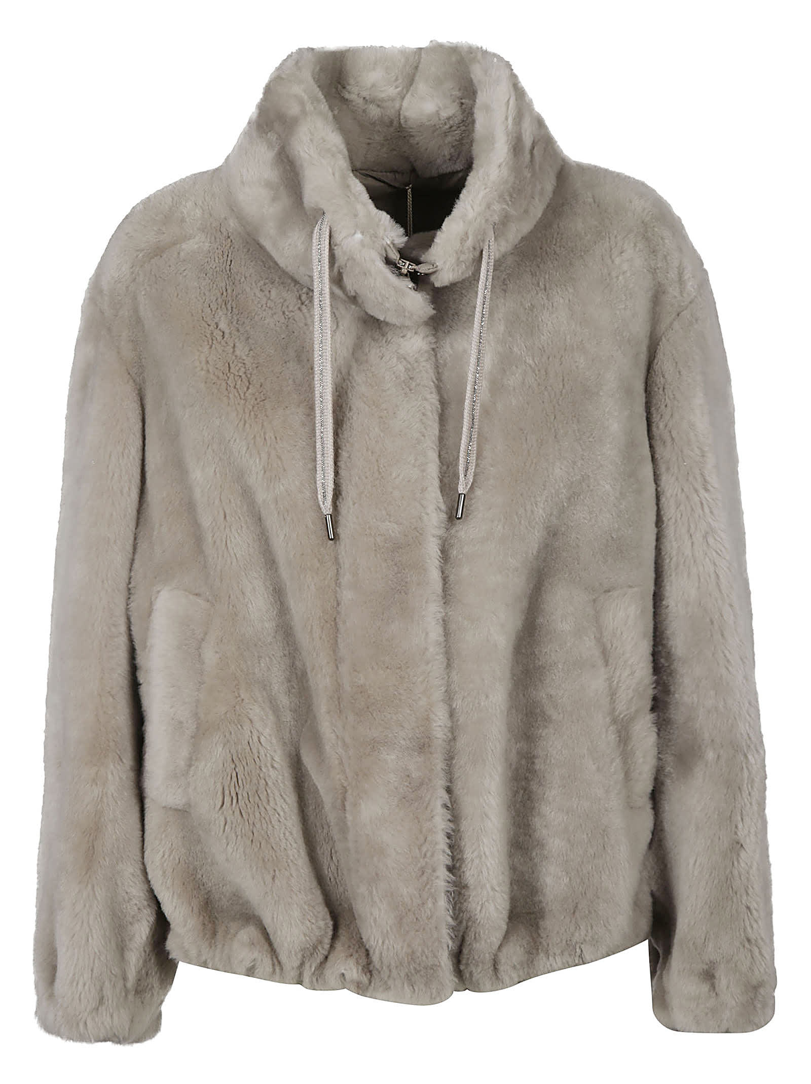 Brunello Cucinelli All-over Fur Applique Jacket