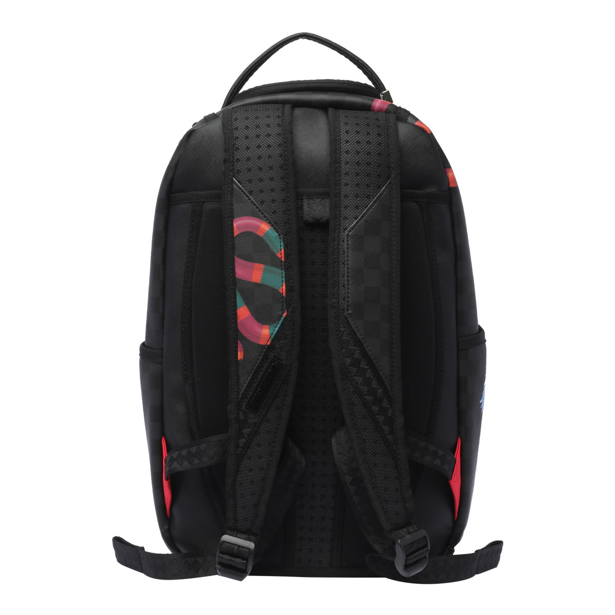 Shop Sprayground Snakes On A Bag Backpack In Black