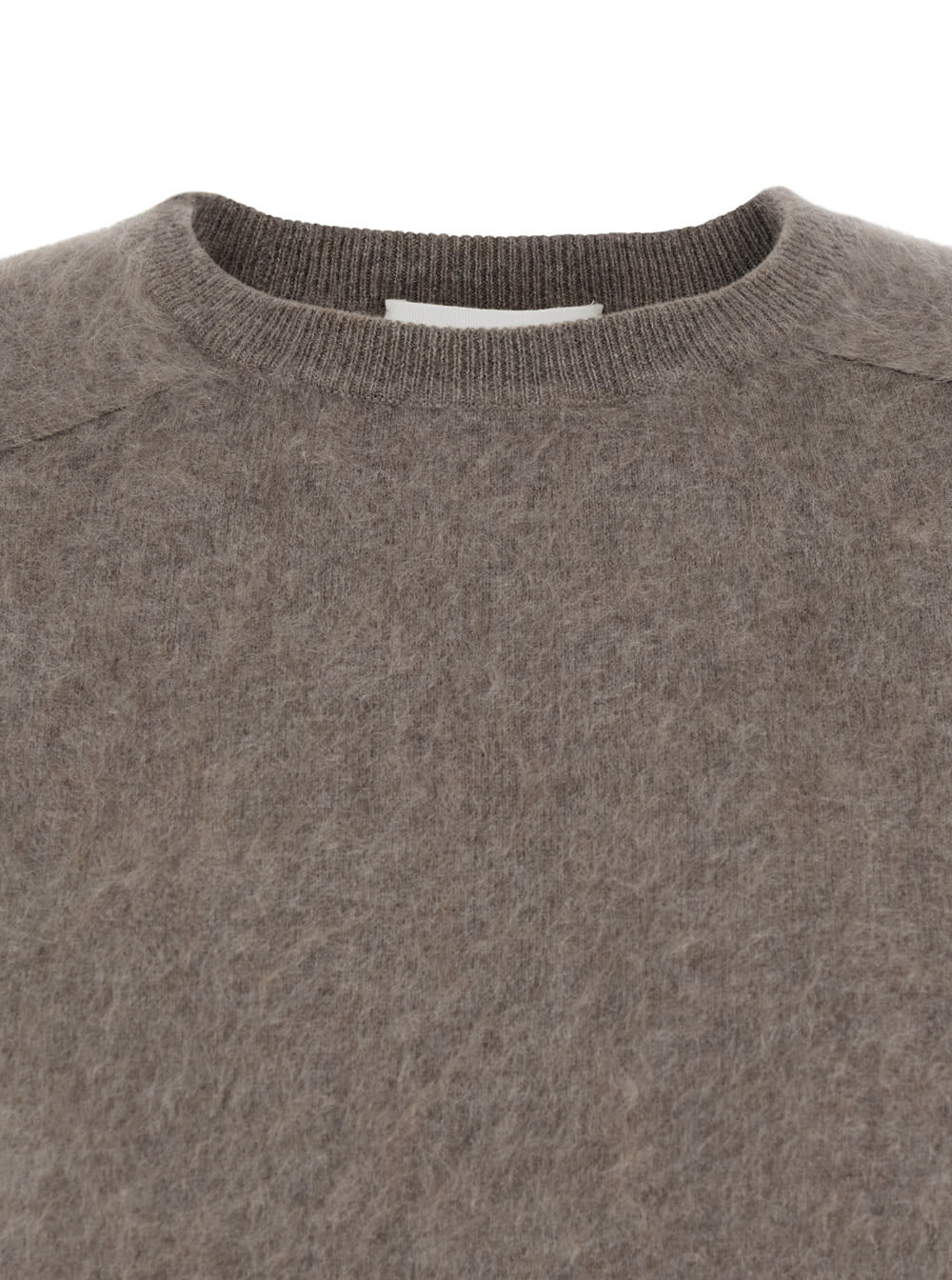 Lisa Yang Lexia Brown Crewneck Sweater In Cashmere Woman In Brown