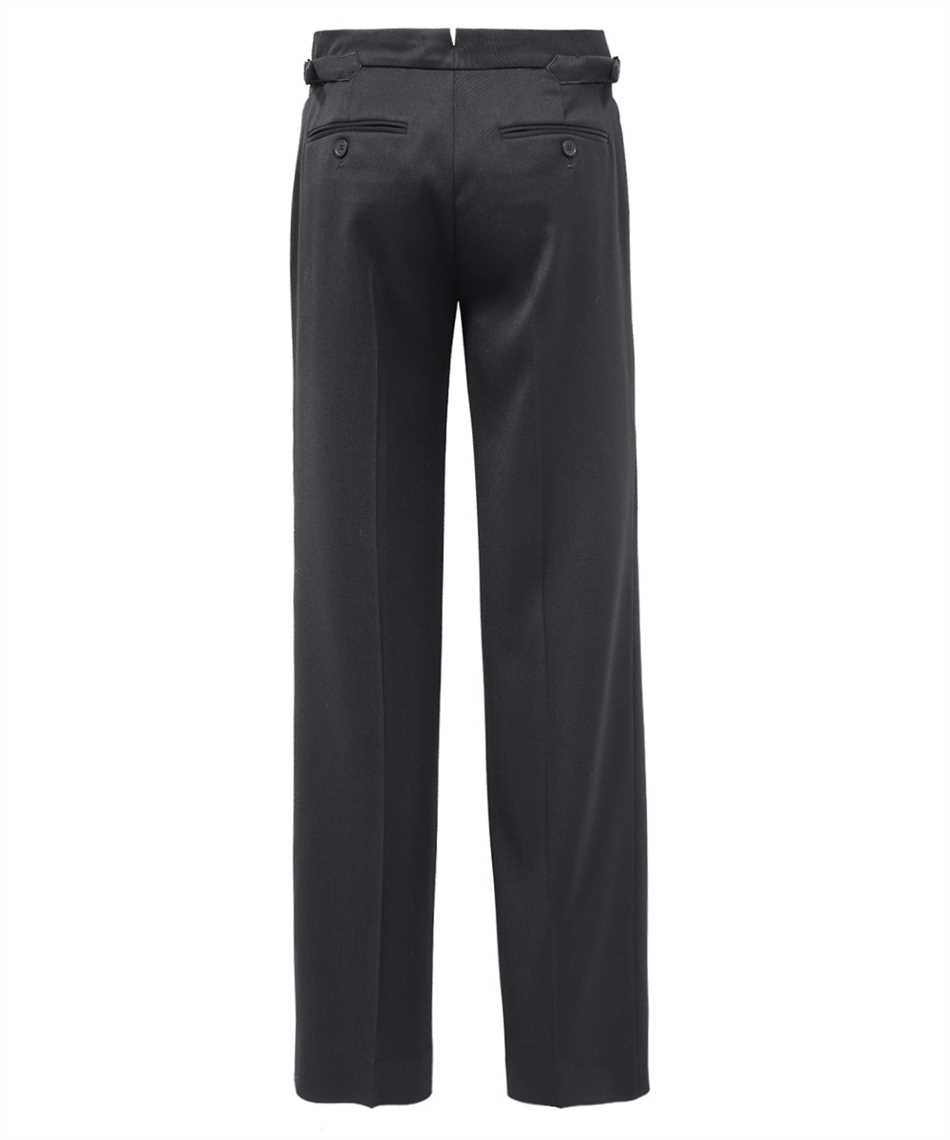 Tom Ford High-waisted Flared Wool Trousers In Black