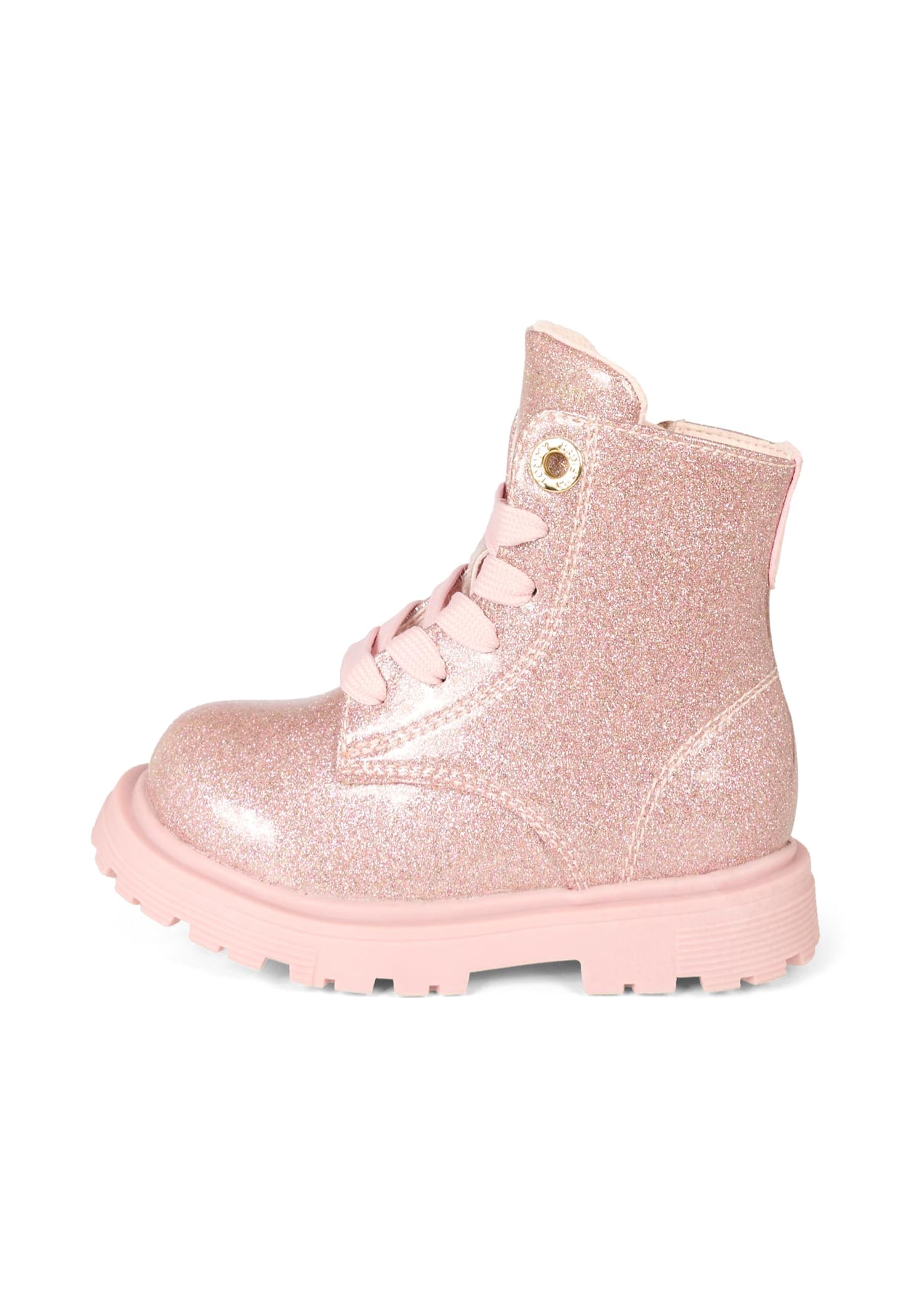 Tommy Hilfiger Pink Boots For Girl With Logo In Pink