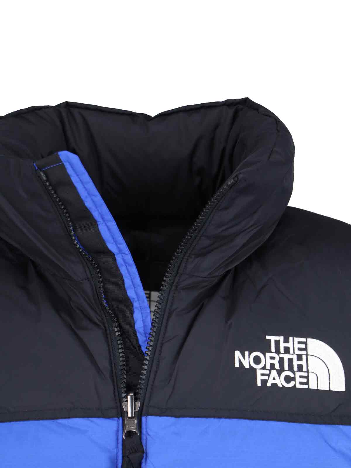 Shop The North Face Retro Nuptse 1996 Padded Vest In Blue