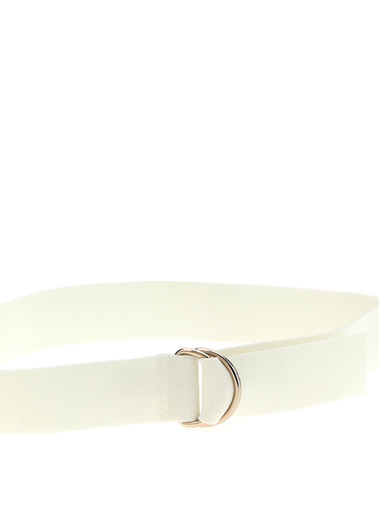 Shop Norma Kamali Mid Belt Belt In White
