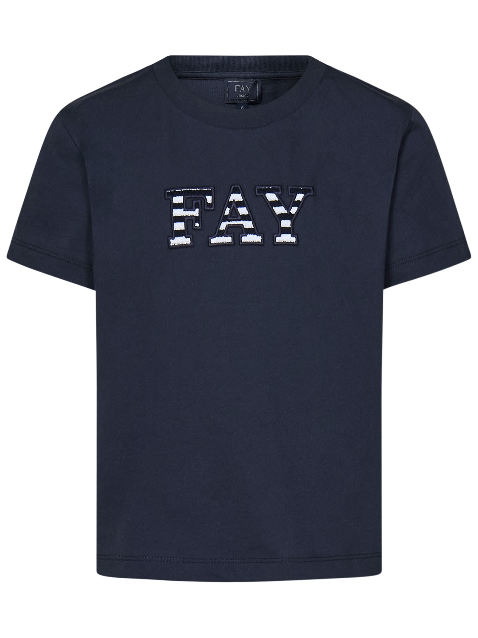 Shop Fay T-shirt In Blue