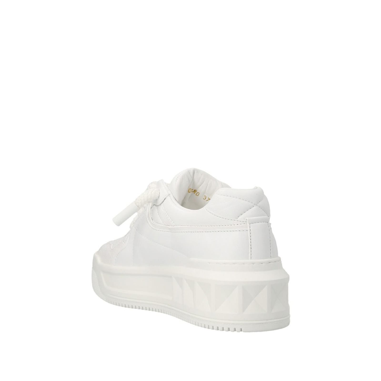 One Stud Xl Trainer In Nappa Leather for Woman in White