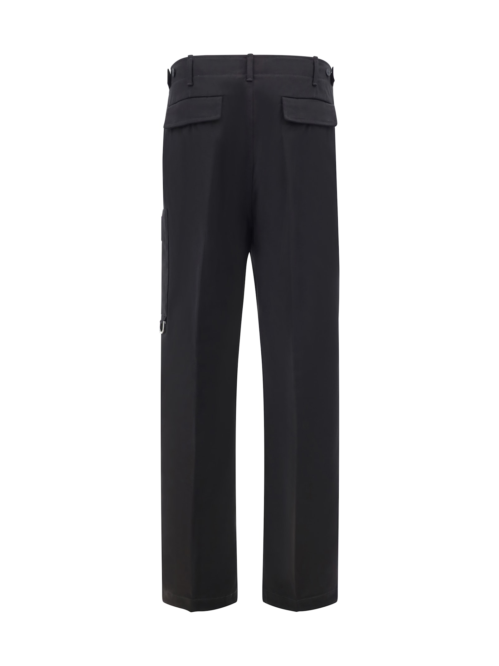 Shop Fendi Pants In Nero