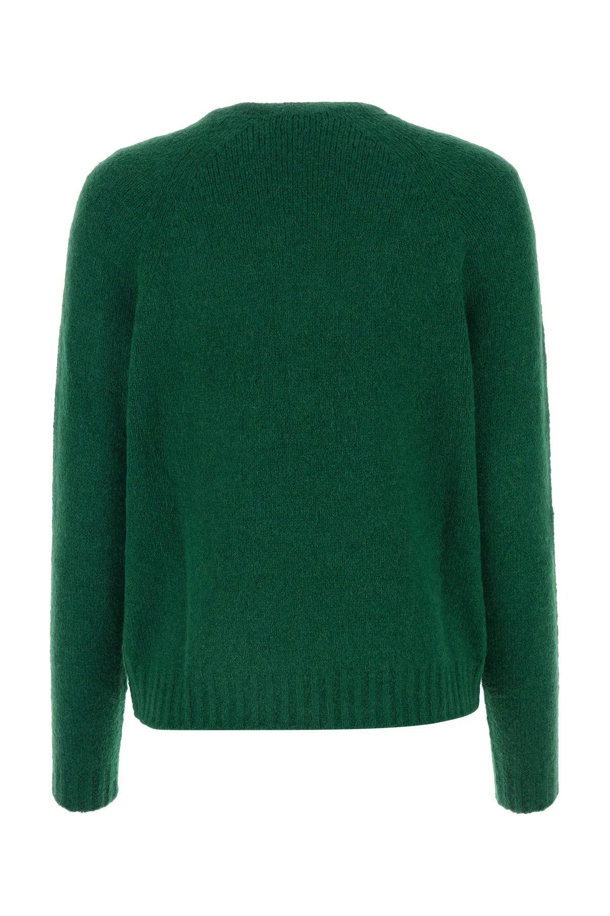 Shop Weekend Max Mara Ghiacci Sweatshirt In Green