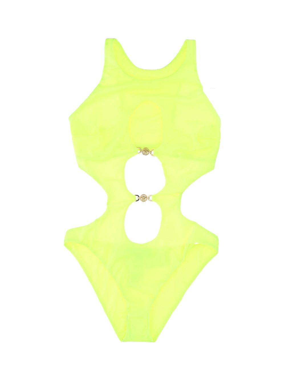 VERSACE CUT-OUT DETAILED ONE-PIECE SWIMSUIT