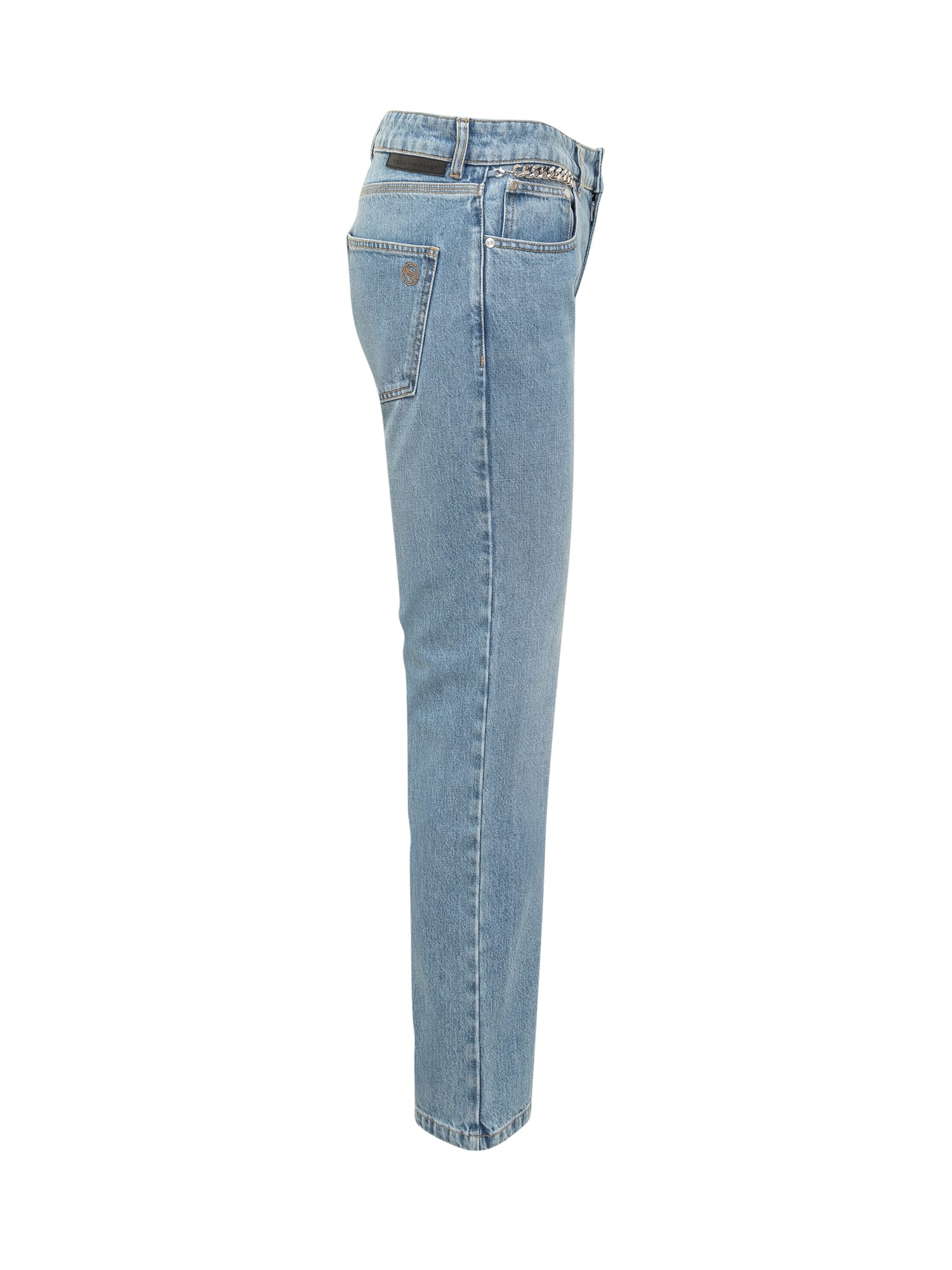 Shop Stella Mccartney Iconic Jeans In Mid Vintage Blu